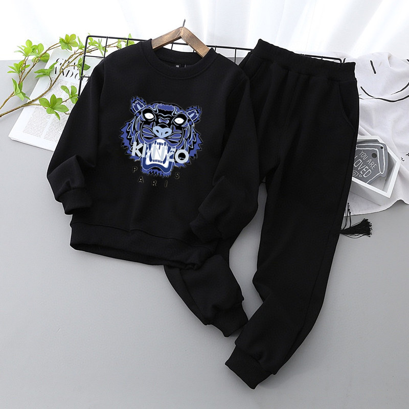 Two pairs of velvet children warmed up in the fall and winter leisure campaign Size: 110-170 - 图片 3