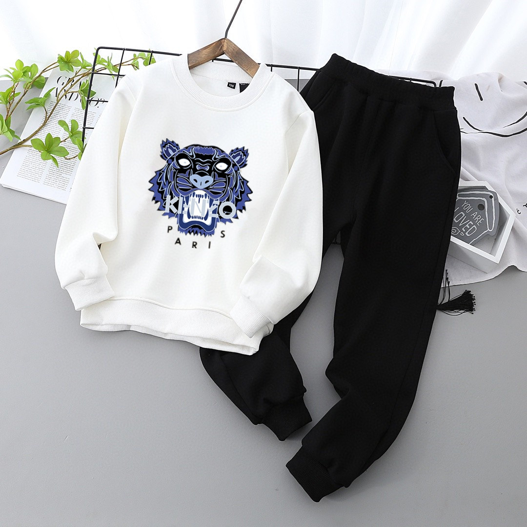 Two pairs of velvet children warmed up in the fall and winter leisure campaign Size: 110-170 - 图片 4