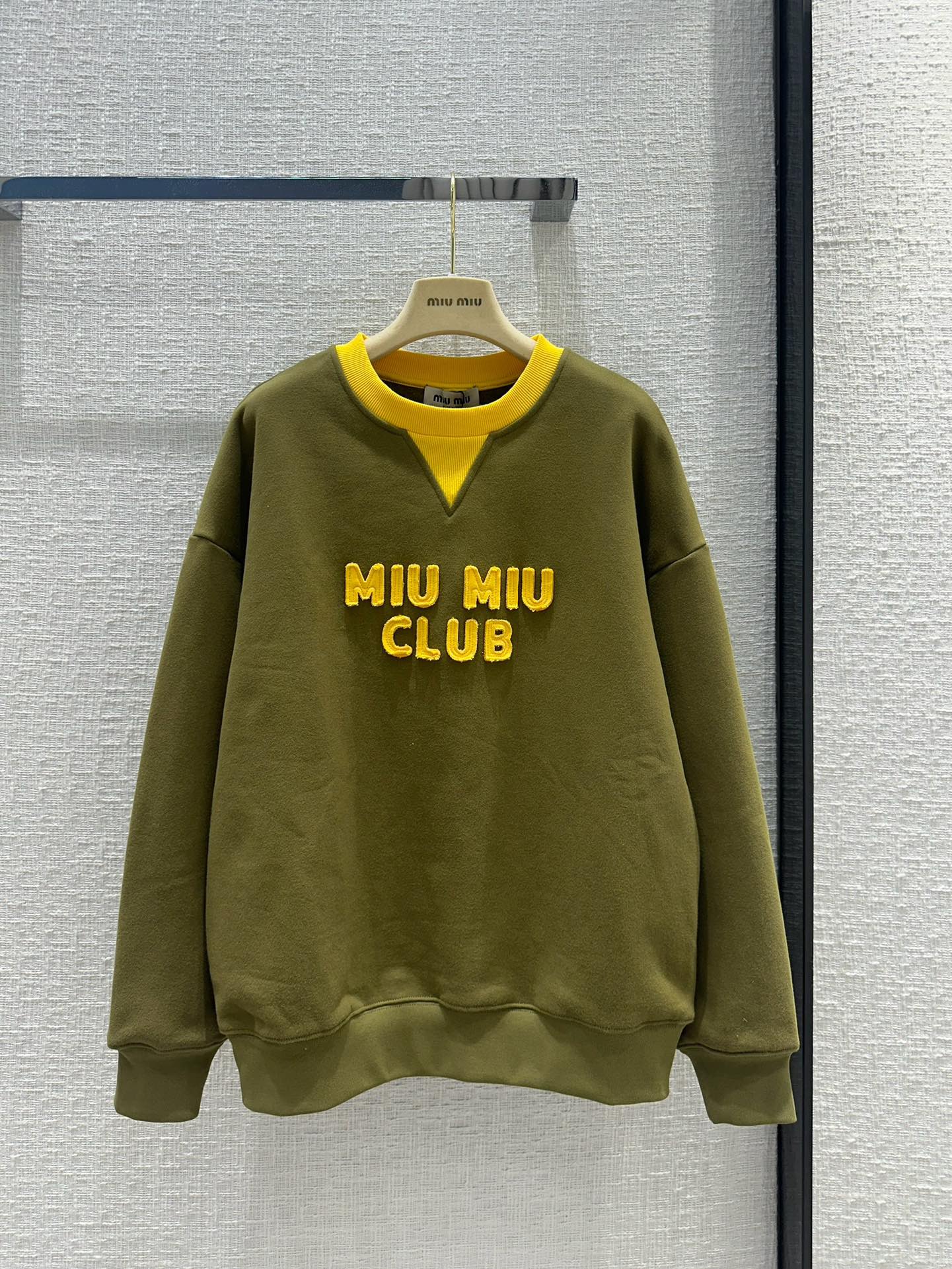 MiuMiu Clothing Sweatshirts Cotton Spring Collection Vintage Casual