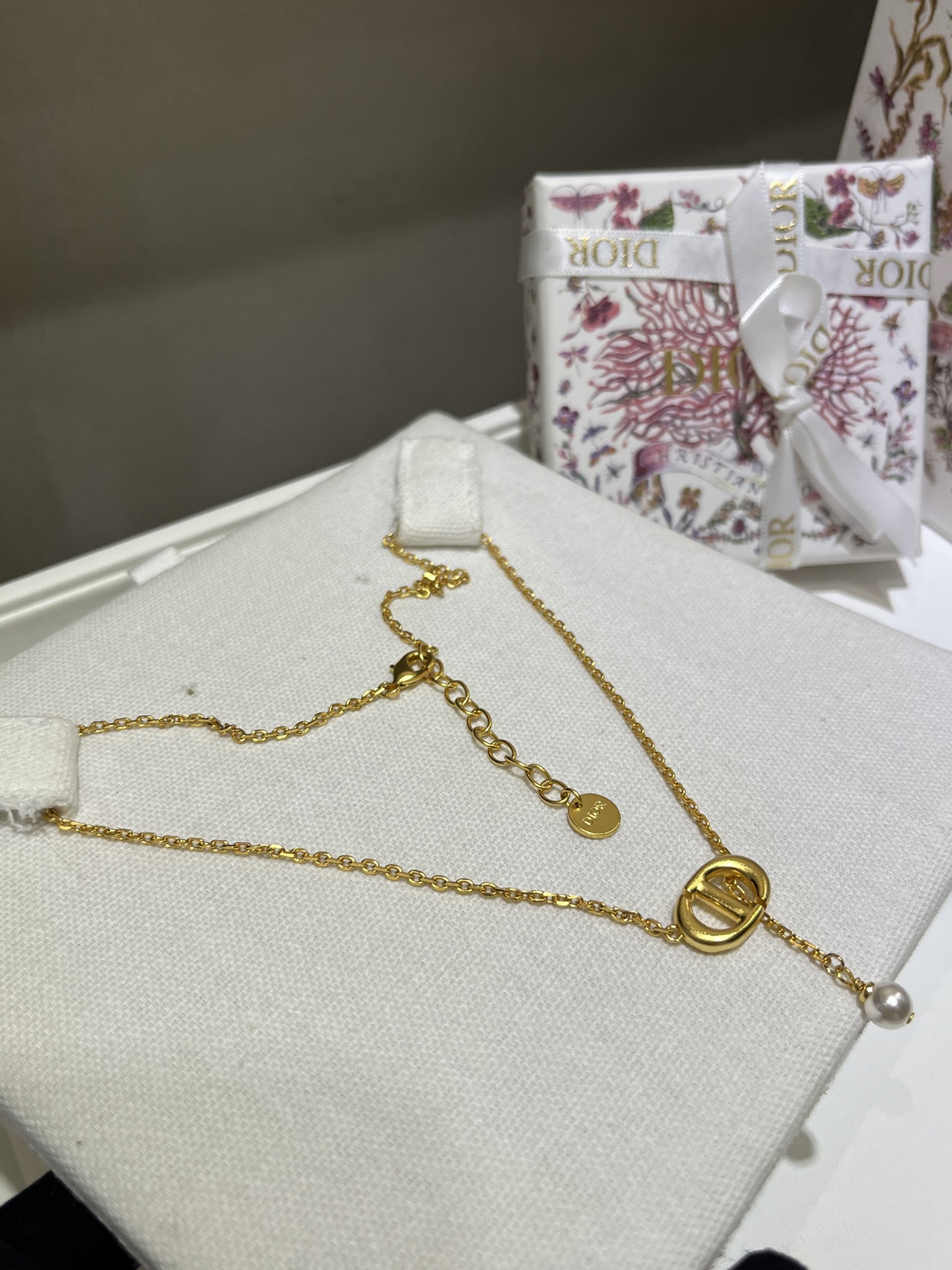 Dior 𝐃𝐢𝐨𝐫 26年早春新款猪鼻子CD链条项链