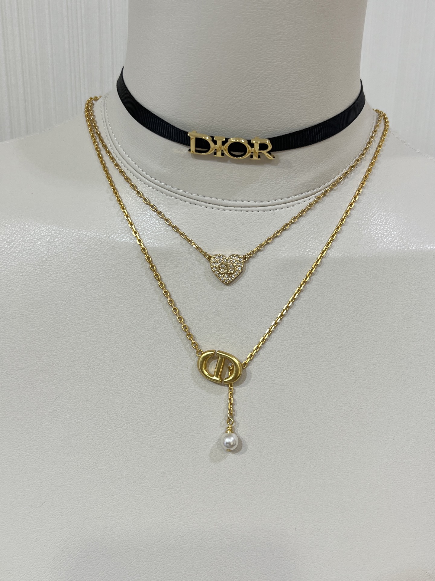 Dior 𝐃𝐢𝐨𝐫 26年早春新款猪鼻子CD链条项链