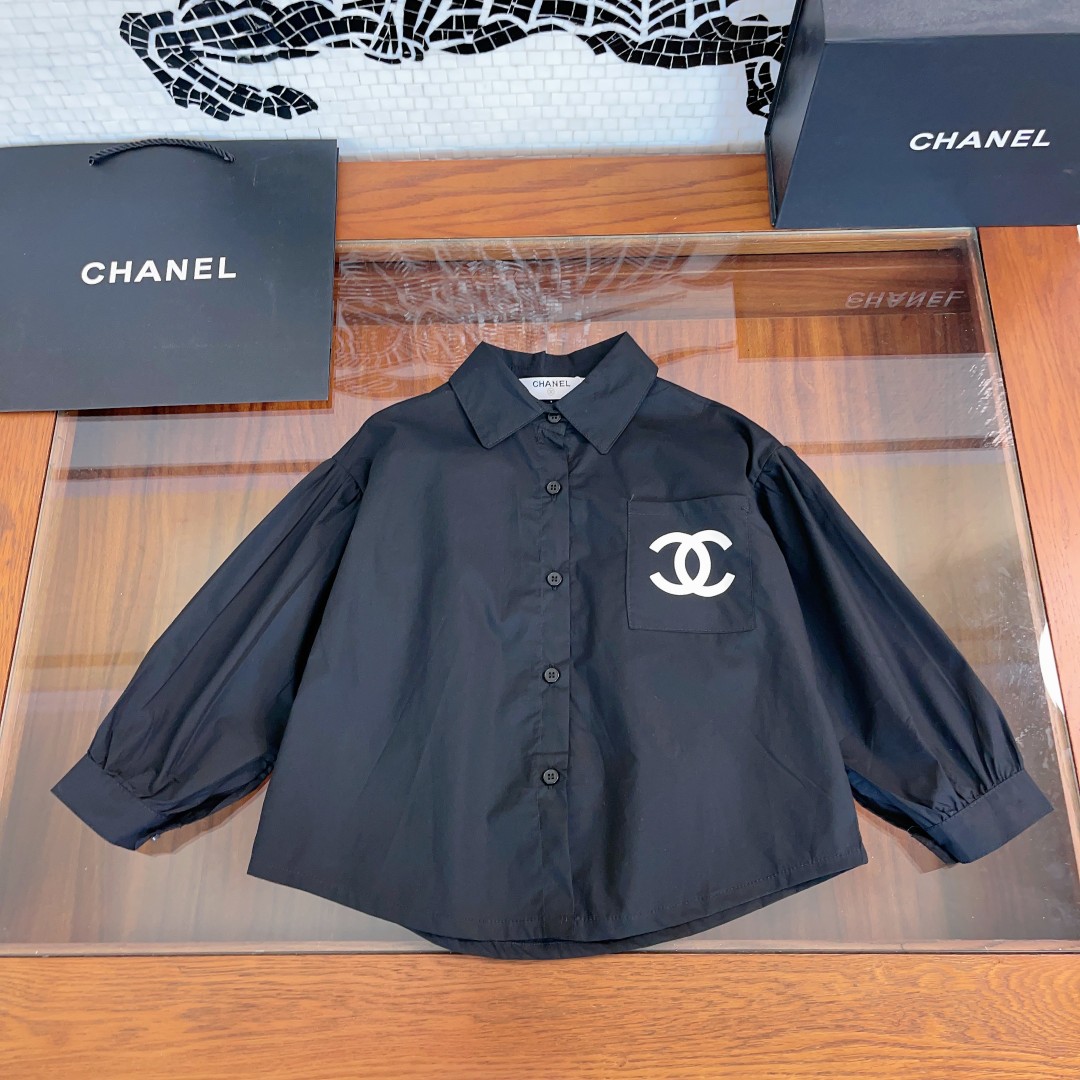 Chanel Clothing Shirts & Blouses Quality Replica
 Printing Kids Fall/Winter Collection