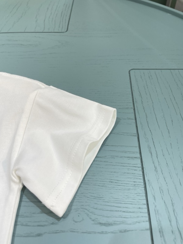 KEN Summer Short-Sleeve T-Shirt for Kids - Original Quality, White, All Sizes 8 i1739379306460 7643 0 6