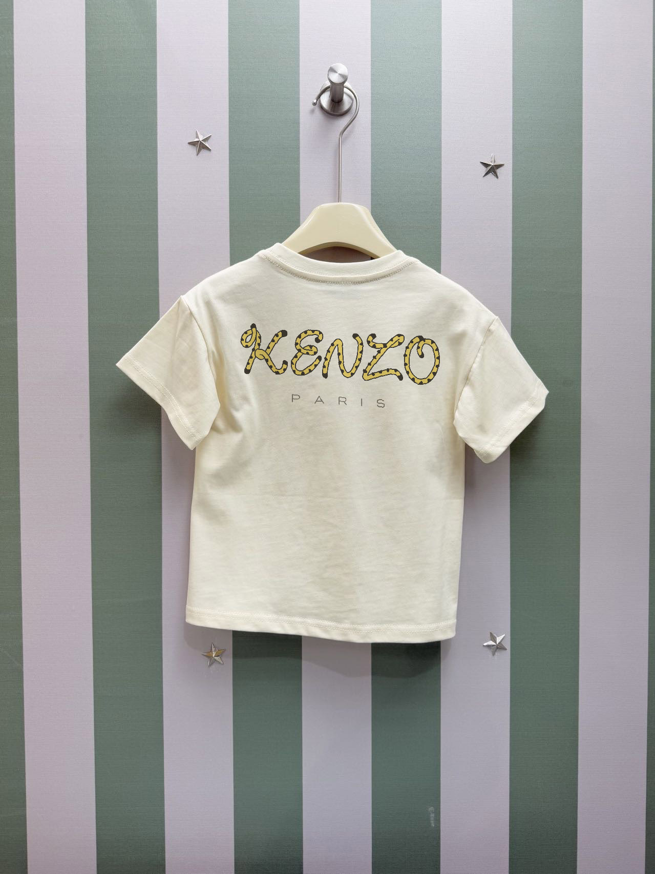 Ken 2025SS Kids' Crewneck T-Shirt - Combed Cotton, Original Quality 5 i1743527405190 4238 0 7