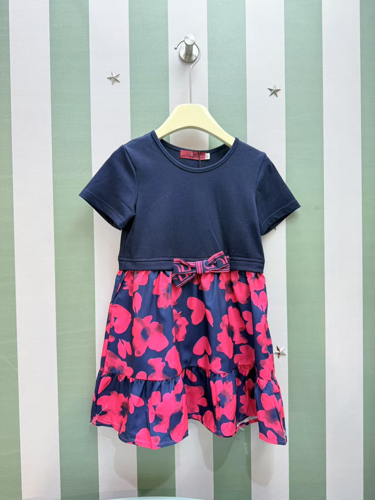 Spanish Girl’s Cotton Summer Dress: Sizes 90-160 cm, No Discount at 420. - 图片 3