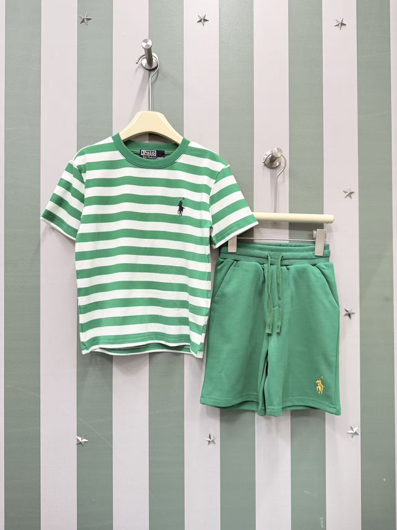 Precio de volumen @165 sin descuento～ 💚💚2026 SS POLO nuevo producto de verano🆕mismo estilo que la web oficial 🤩Conj…