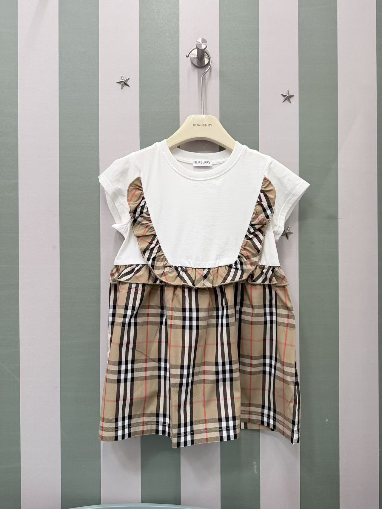 Volumen #175 sin descuento ~ Talla 160 +20 【Tres etiquetas💛】🆕🆕2026SS BBR nueva colección de verano: vestido infantil…