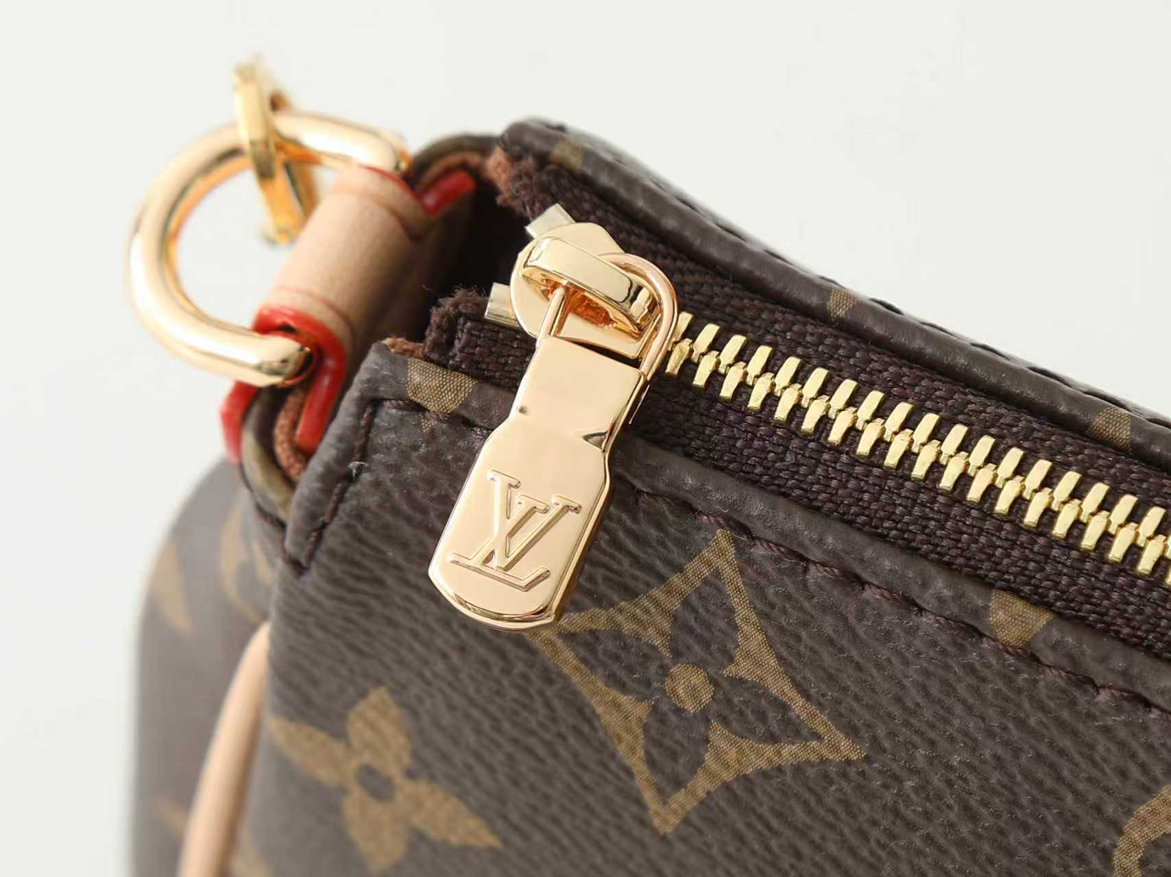 【163C01动态芯片】‼️顶级原单、加强版‼️Pochette Eva 手袋为品牌 Monogram 