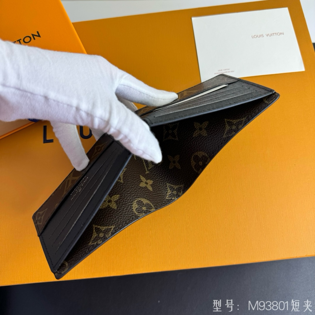 ルイ・ヴィトン タノン 財布 モノグラムマカッサー ブラックレザー