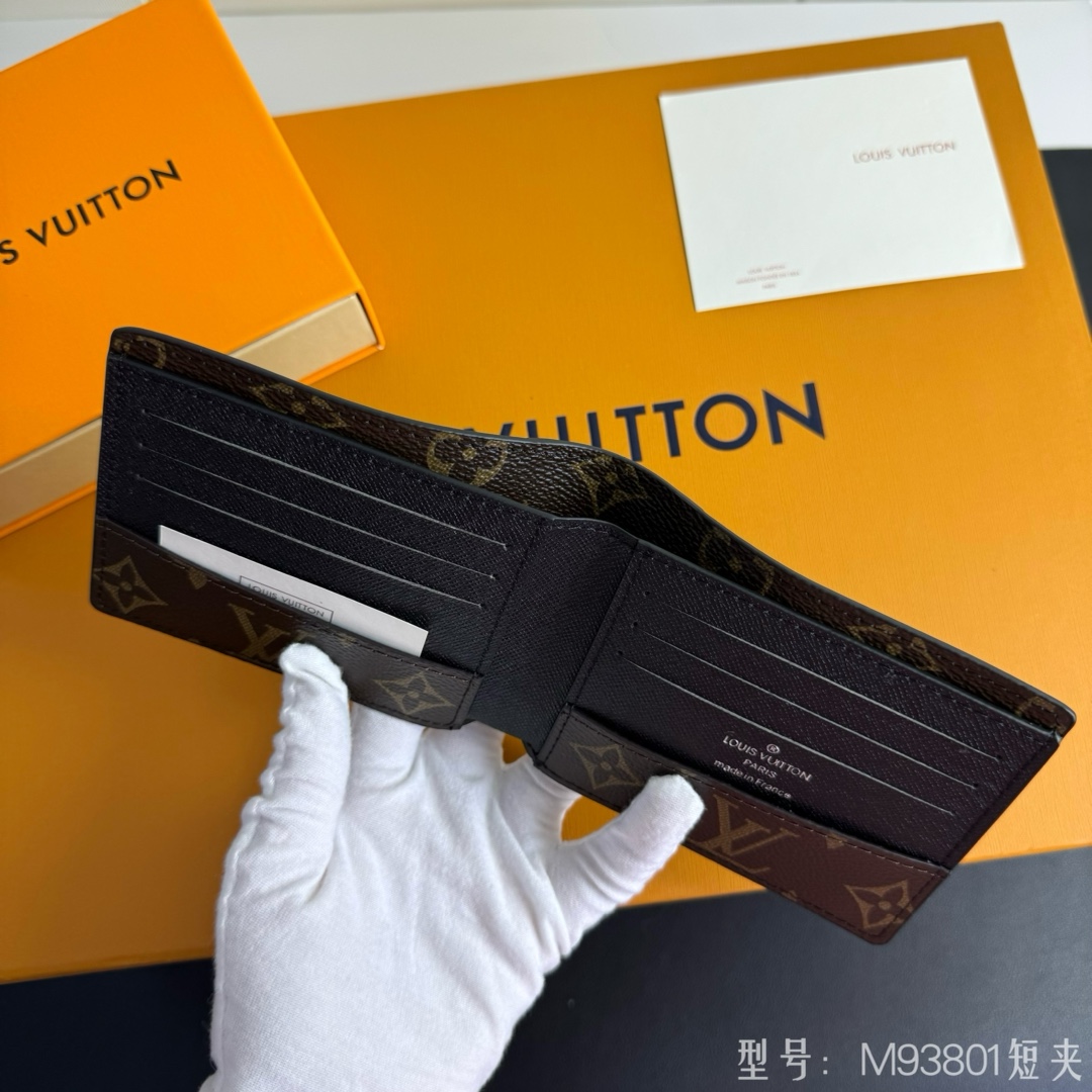 ルイ・ヴィトン タノン 財布 モノグラムマカッサー ブラックレザー