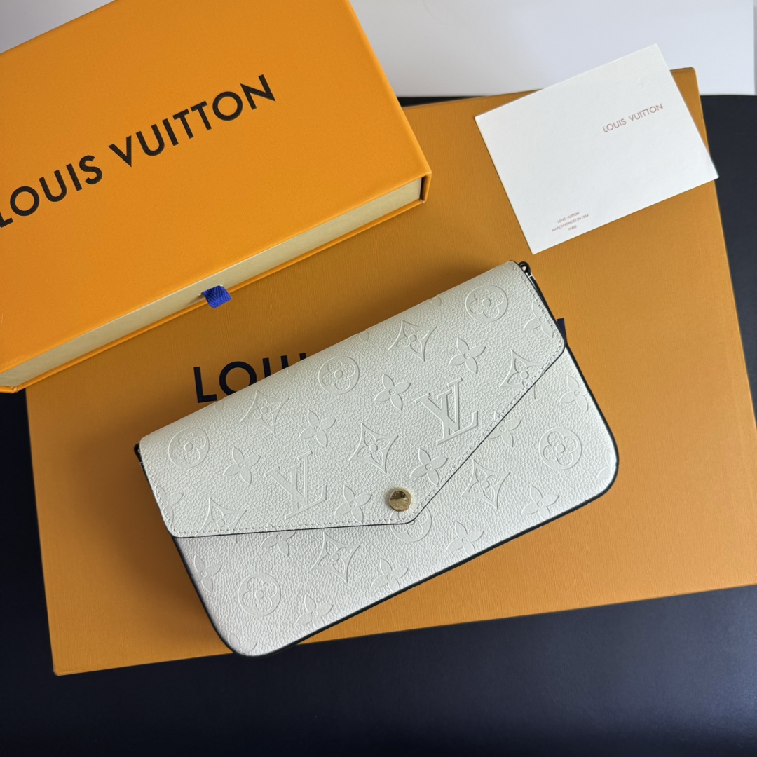 ルイ・ヴィトン Pochette Félicie チェーンバッグ モノグラムエンプラント