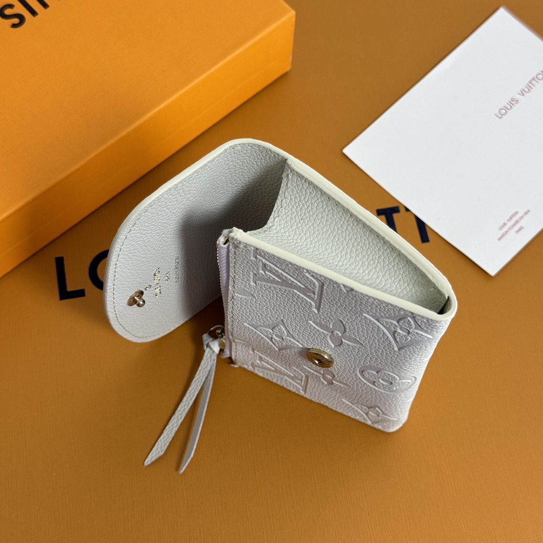 Louis Vuitton ポルトモネ ロザリ モノグラムレザーの財布