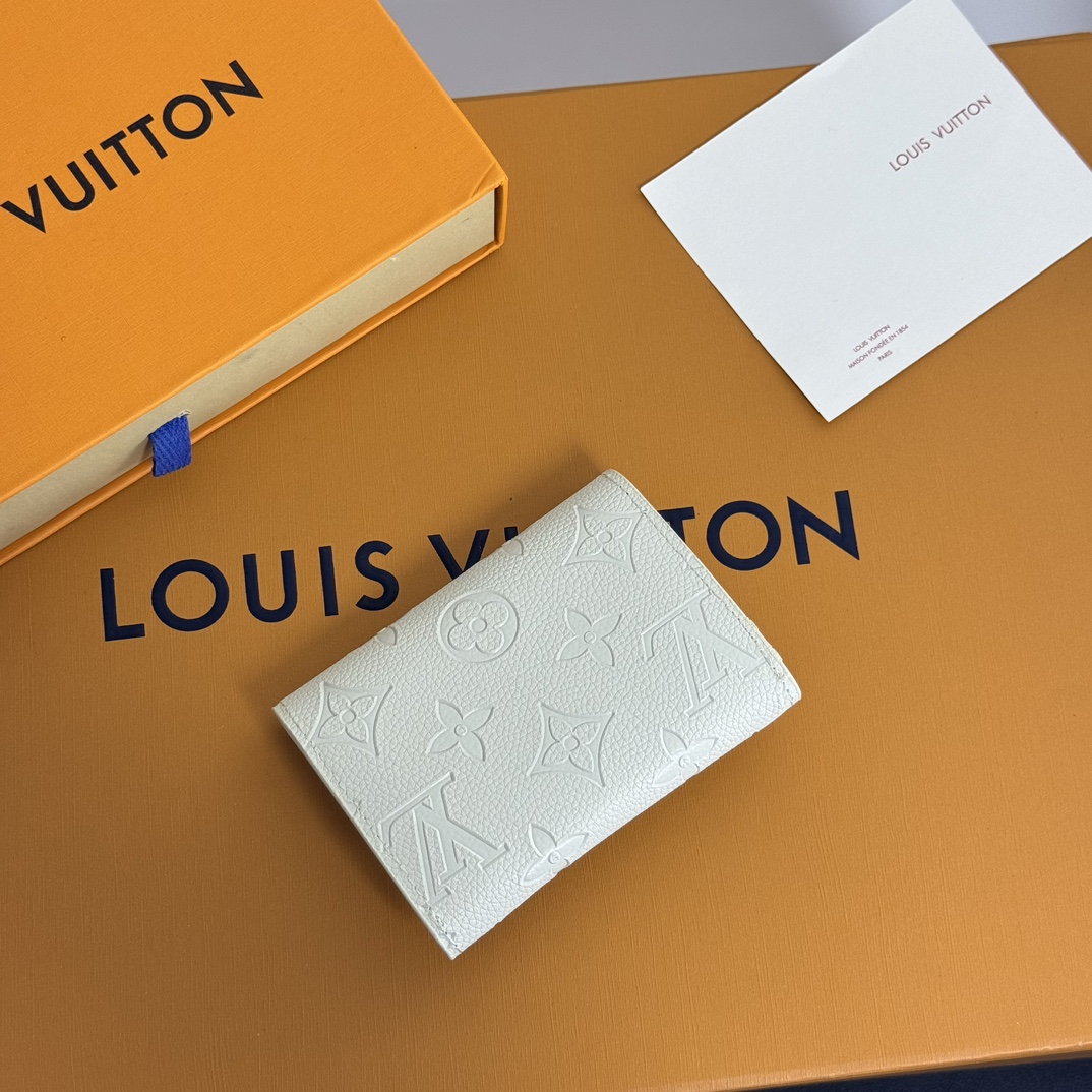 Louis Vuitton ポルトモネ ロザリ モノグラムレザーの財布