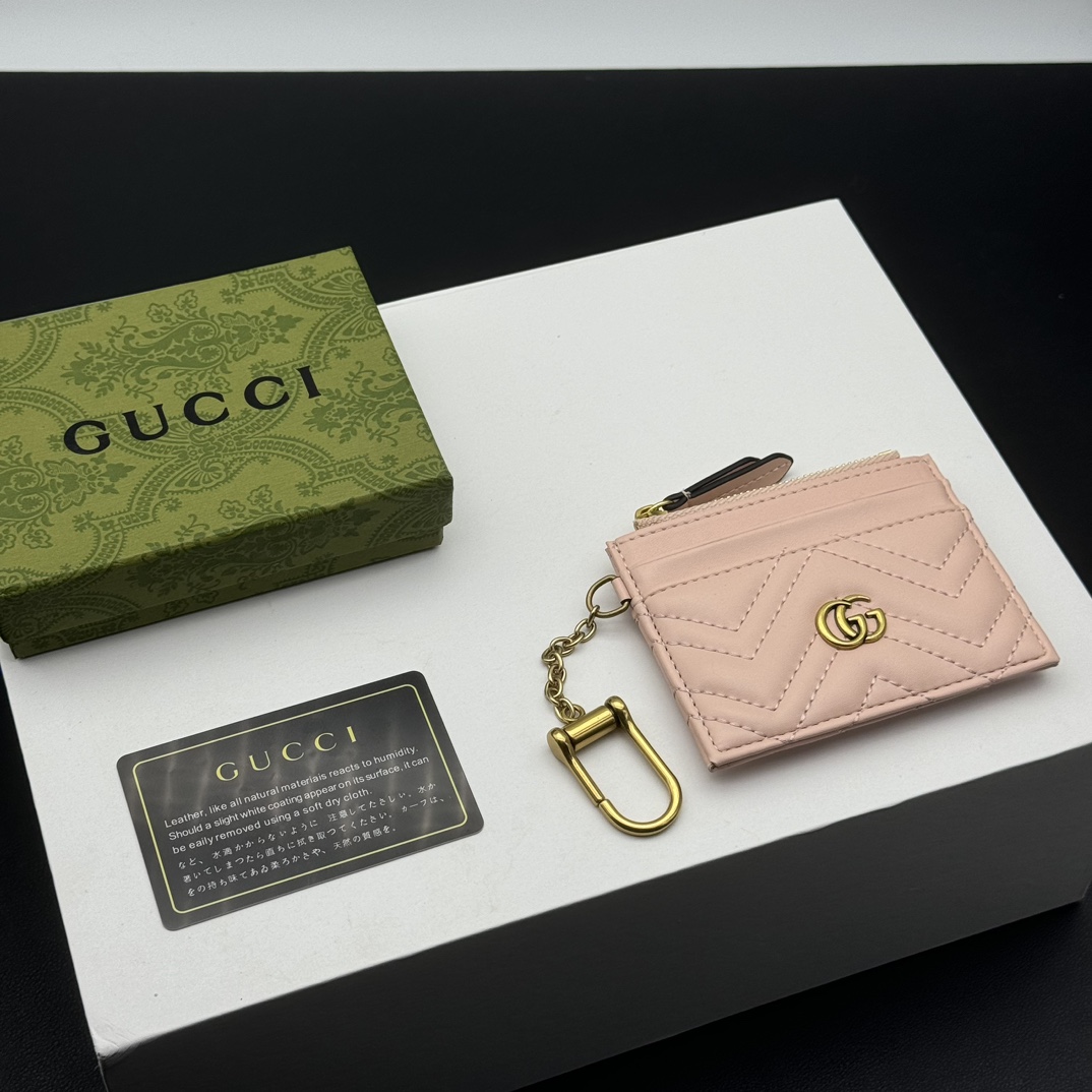 GG Marmont カードケース - シンプルなデザインと実用性