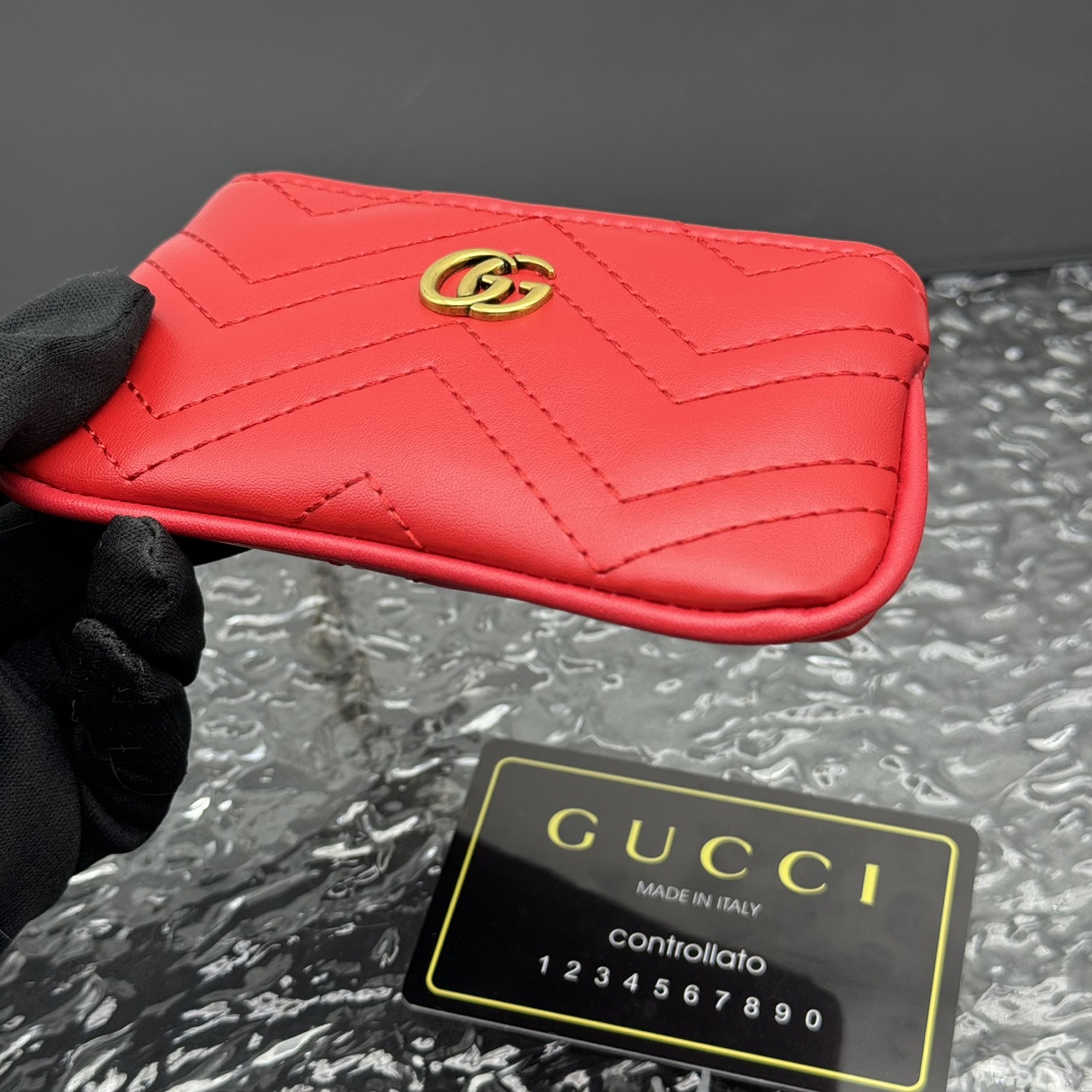 GG Supreme 小牛皮コインパース - 高品質・コンパクトデザイン