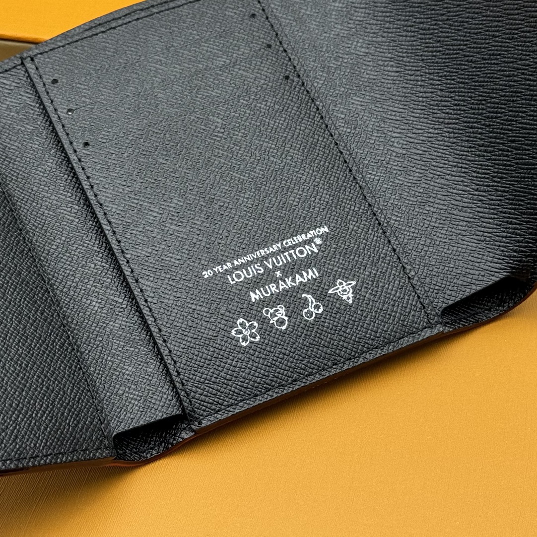 Louis Vuitton x Murakami Victorine財布 - 彩虹色のモノグラムデザイン