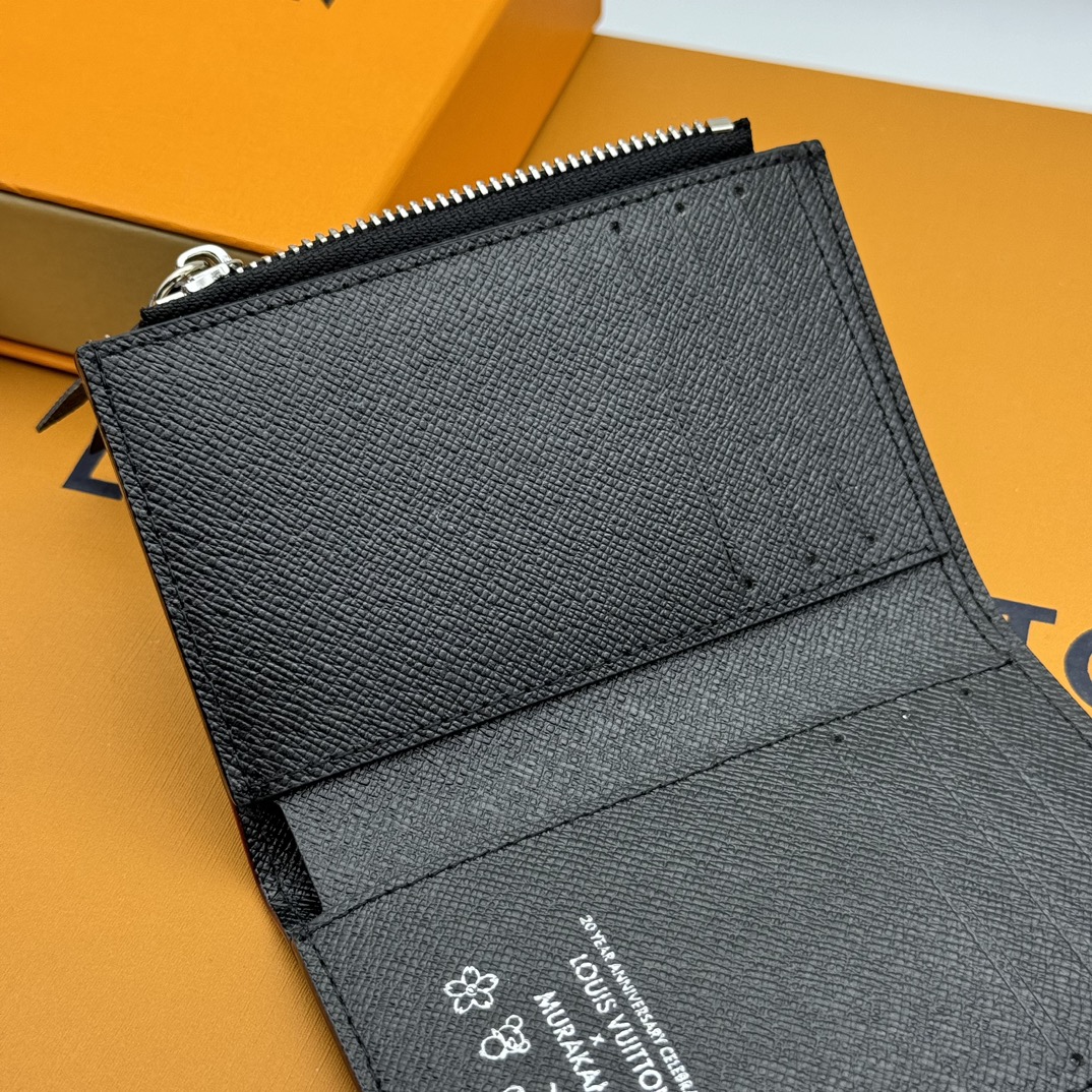 Louis Vuitton x Murakami Victorine財布 - 彩虹色のモノグラムデザイン