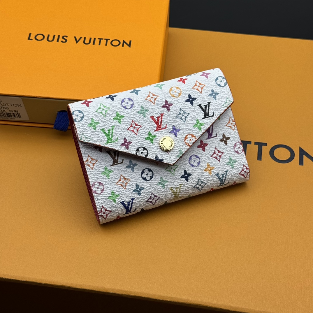 Louis Vuitton Victorine Wallet - 村上隆デザインのカラフルなモノグラム