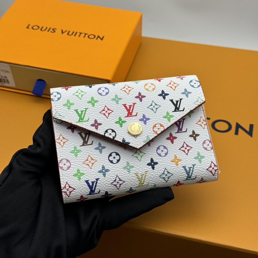 Louis Vuitton Victorine Wallet - 村上隆デザインのカラフルなモノグラム