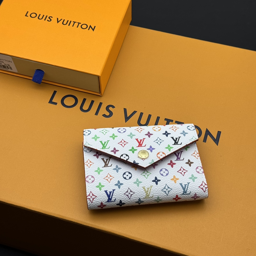 Louis Vuitton Victorine Wallet - 村上隆デザインのカラフルなモノグラム