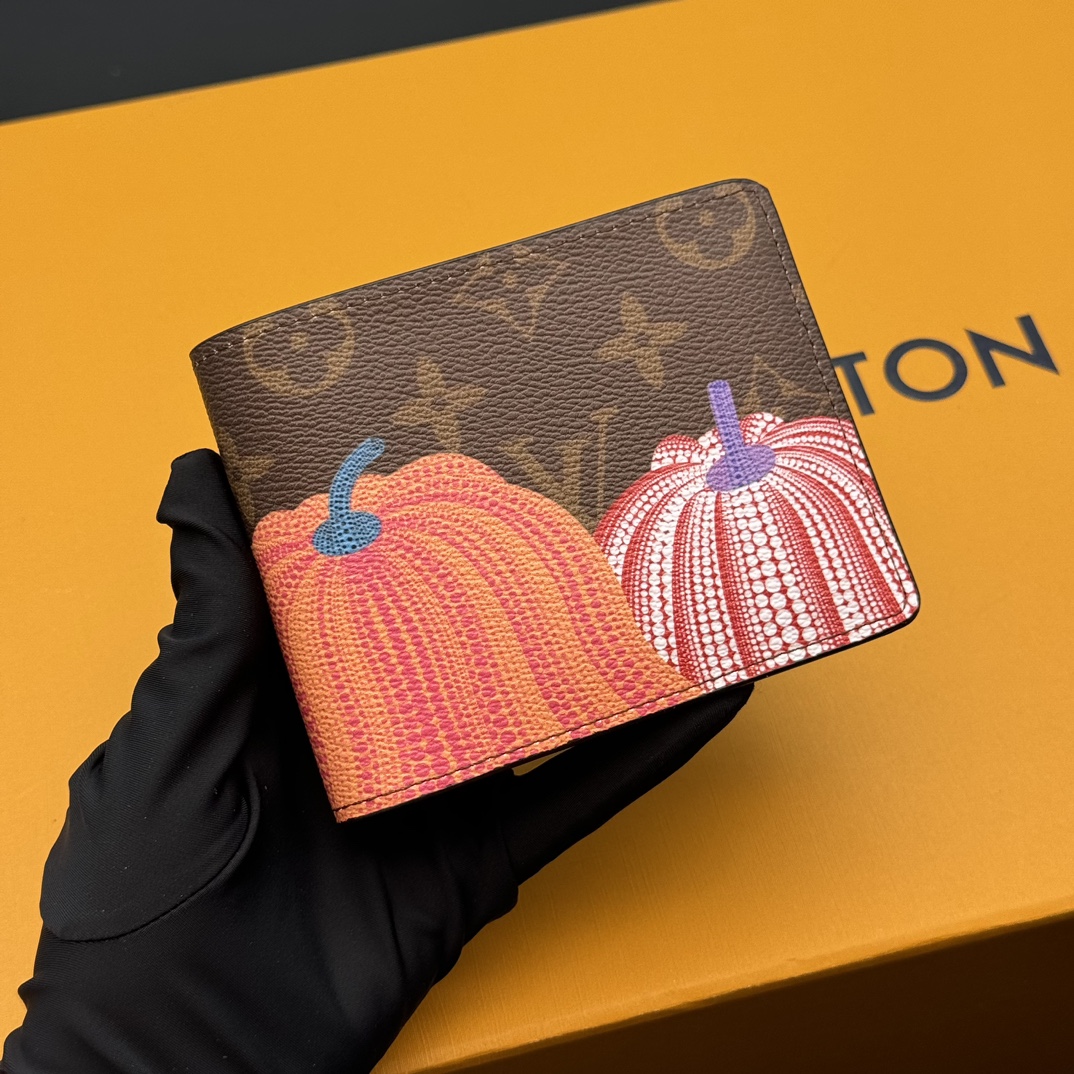 ルイ・ヴィトン 南瓜シリーズ 短財布 モノグラムエクリプス