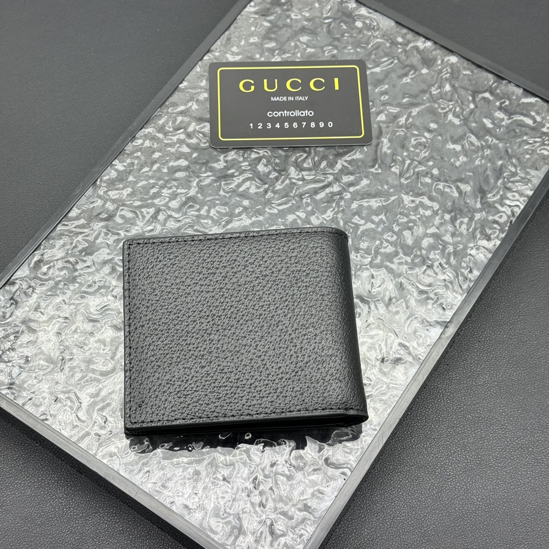 GG marmont ブラックダブルG 短式皮夹 - 高級感と実用性を兼ね備えたイタリア製