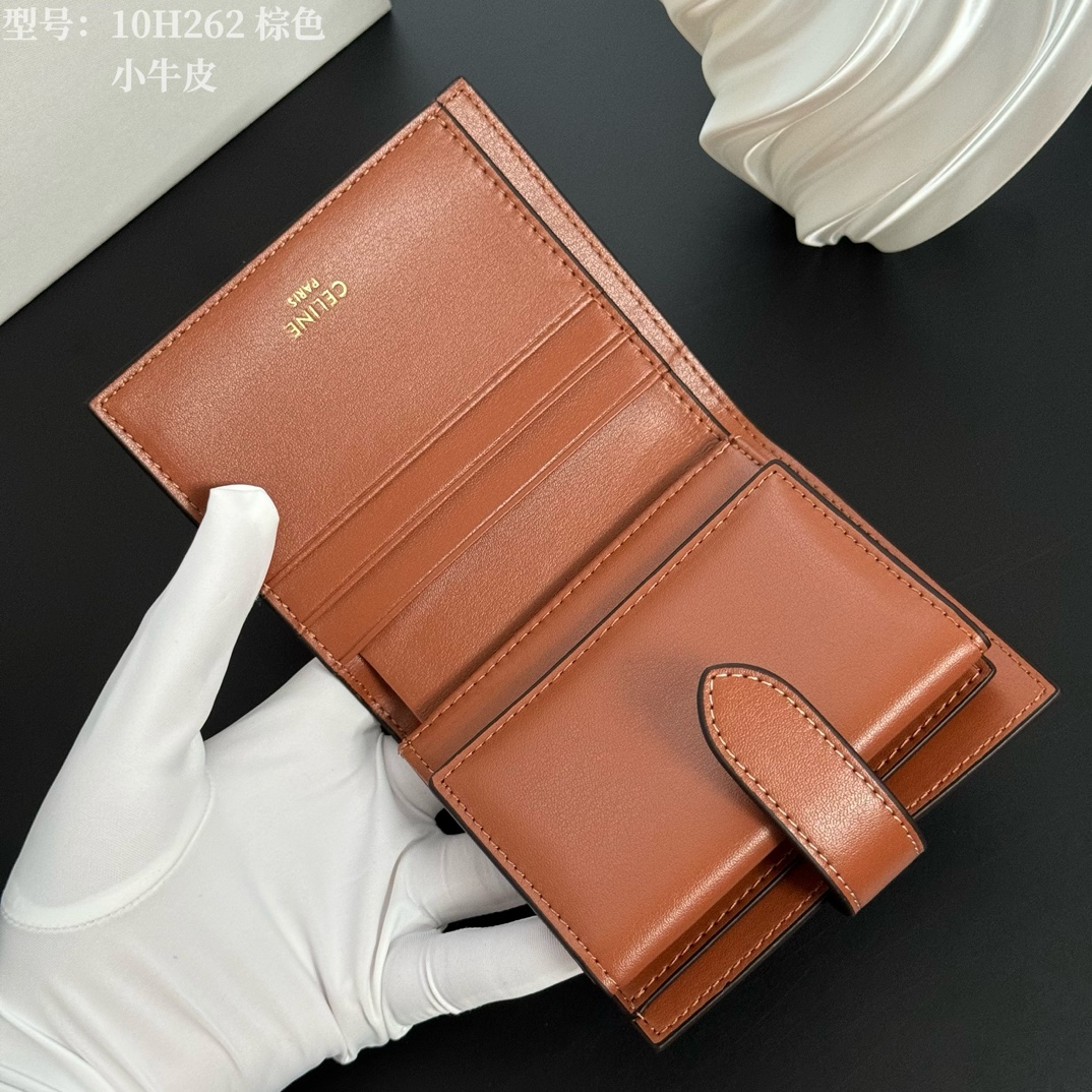 💎Top quality💖 with cowhide leather
𝗖𝗘𝗟𝗜𝗡𝗘 Arc de Triomphe ce Peugeot printed sheepskin strap wallet photo 6