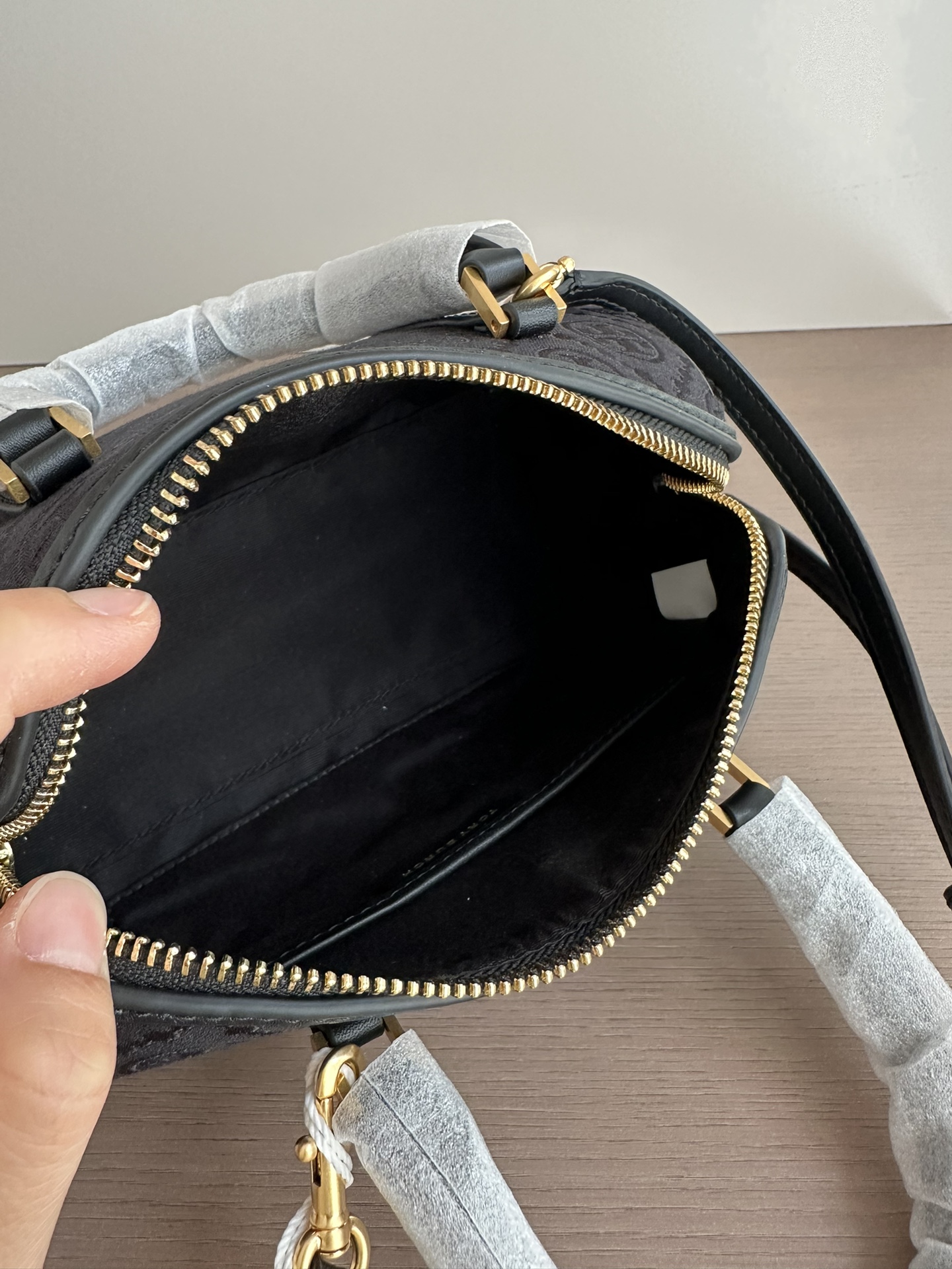 T Monogram Mini Barrel Bag - Comprehensive 7