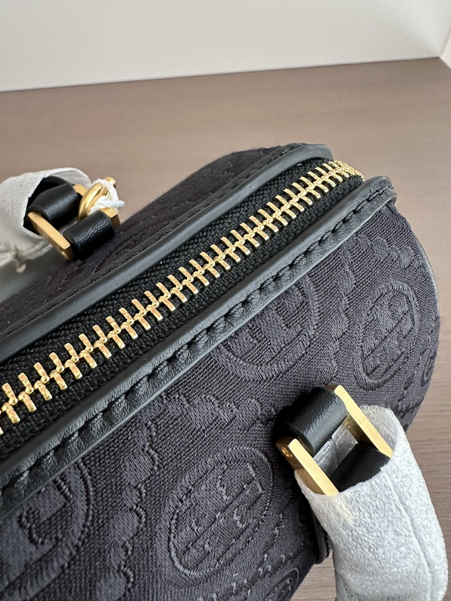 T Monogram Mini Barrel Bag - Comprehensive 6