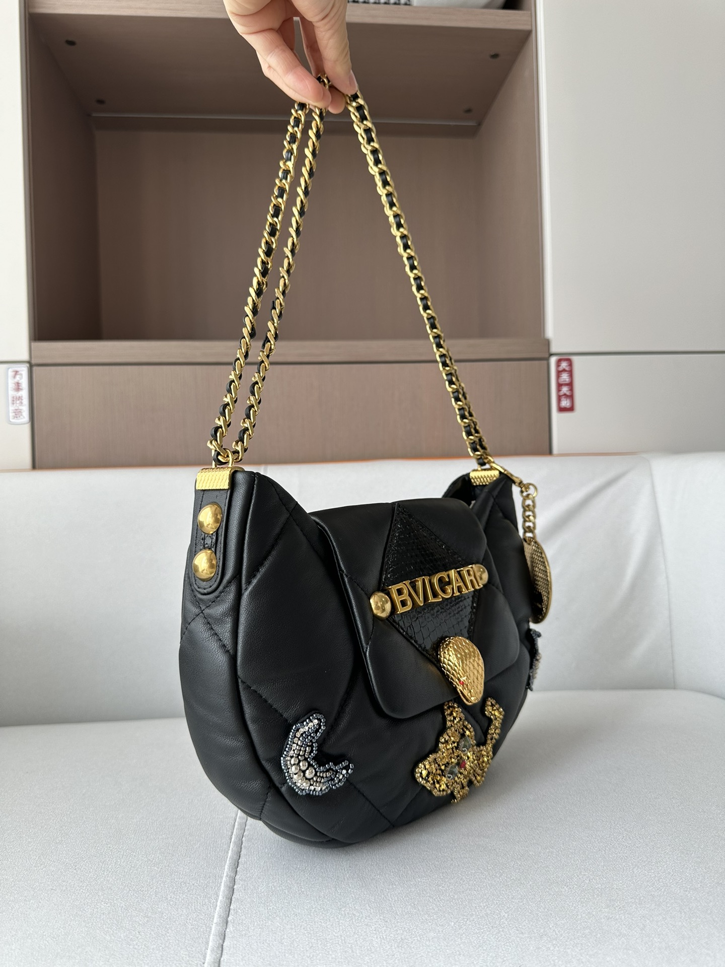 The rare matching edition debuts at the counter alexanderwangs collaboration with Bulgari! 100% authentic! The latest shoulder bag, handbag, cros