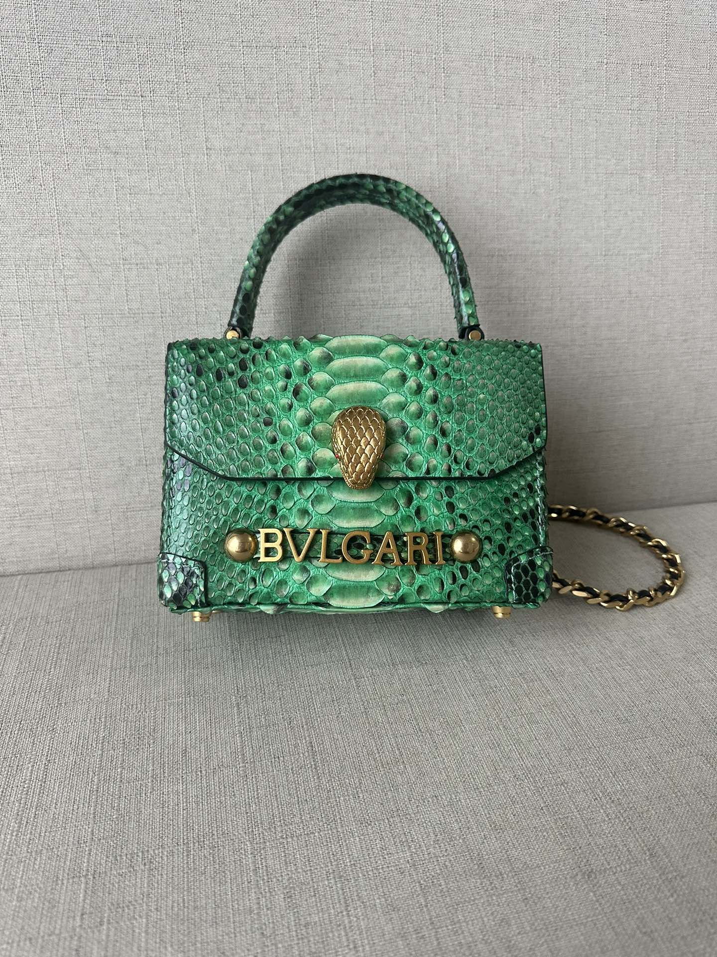 Python skin! alexanderwang is a collaboration between Alexander Wang and Bulgari! 100% authentic! 100% imported animal skin! The latest box bags,