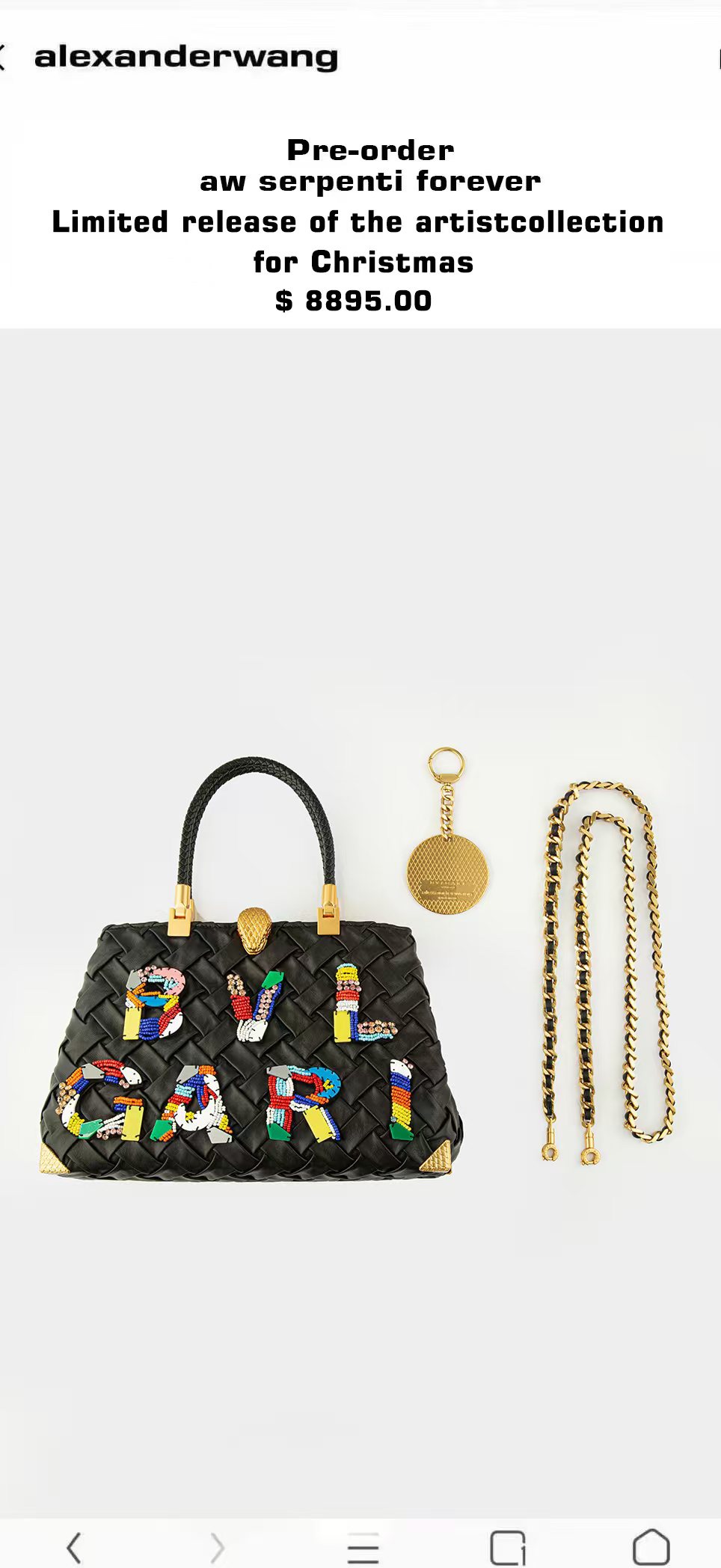 Bulgari Official website picture! 60,000 at the counter!