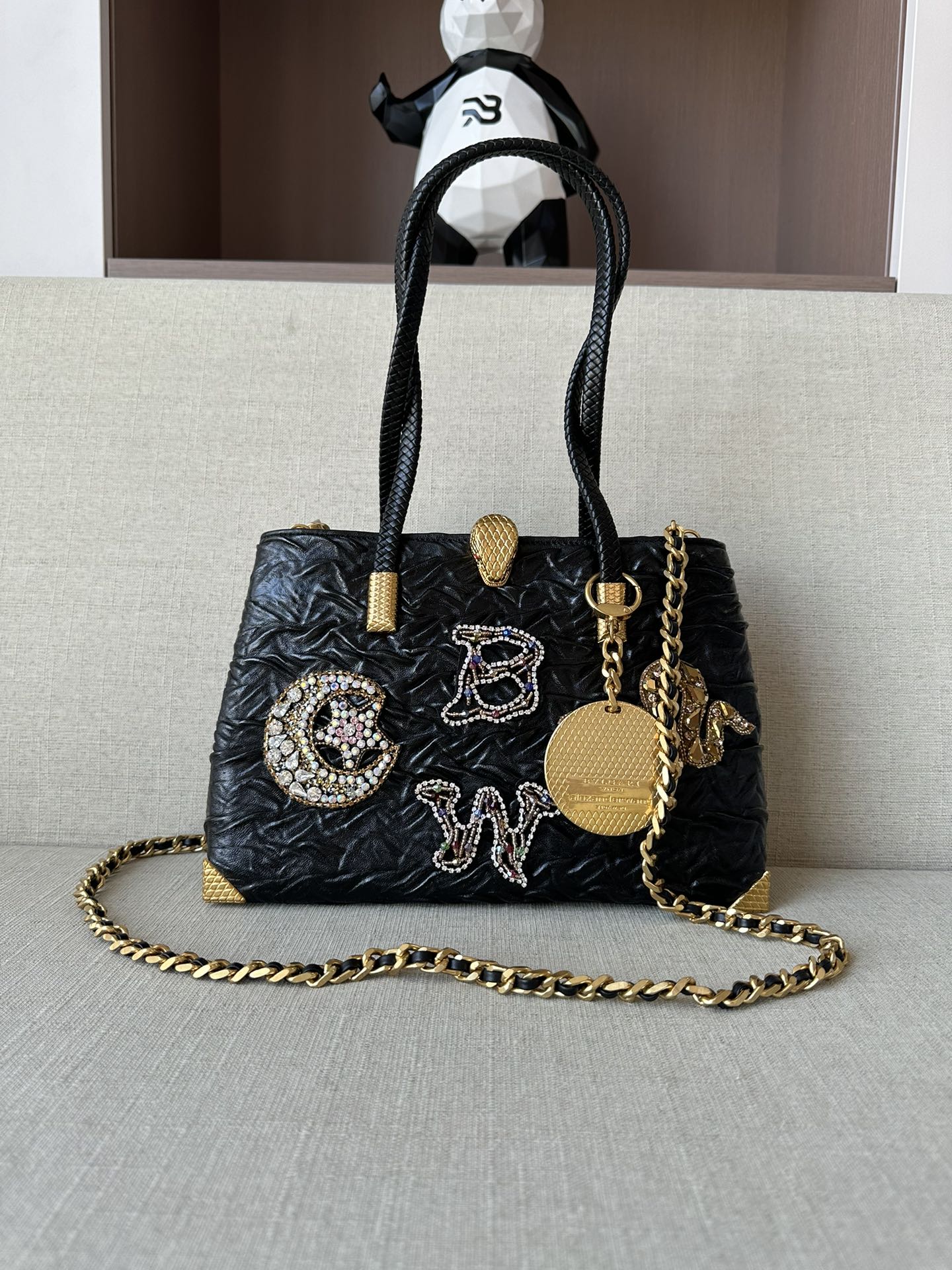 25 rare matching editions first launched in the counter alexanderwangs collaboration with Bulgari! 100% authentic! 100% imported animal skin! Its