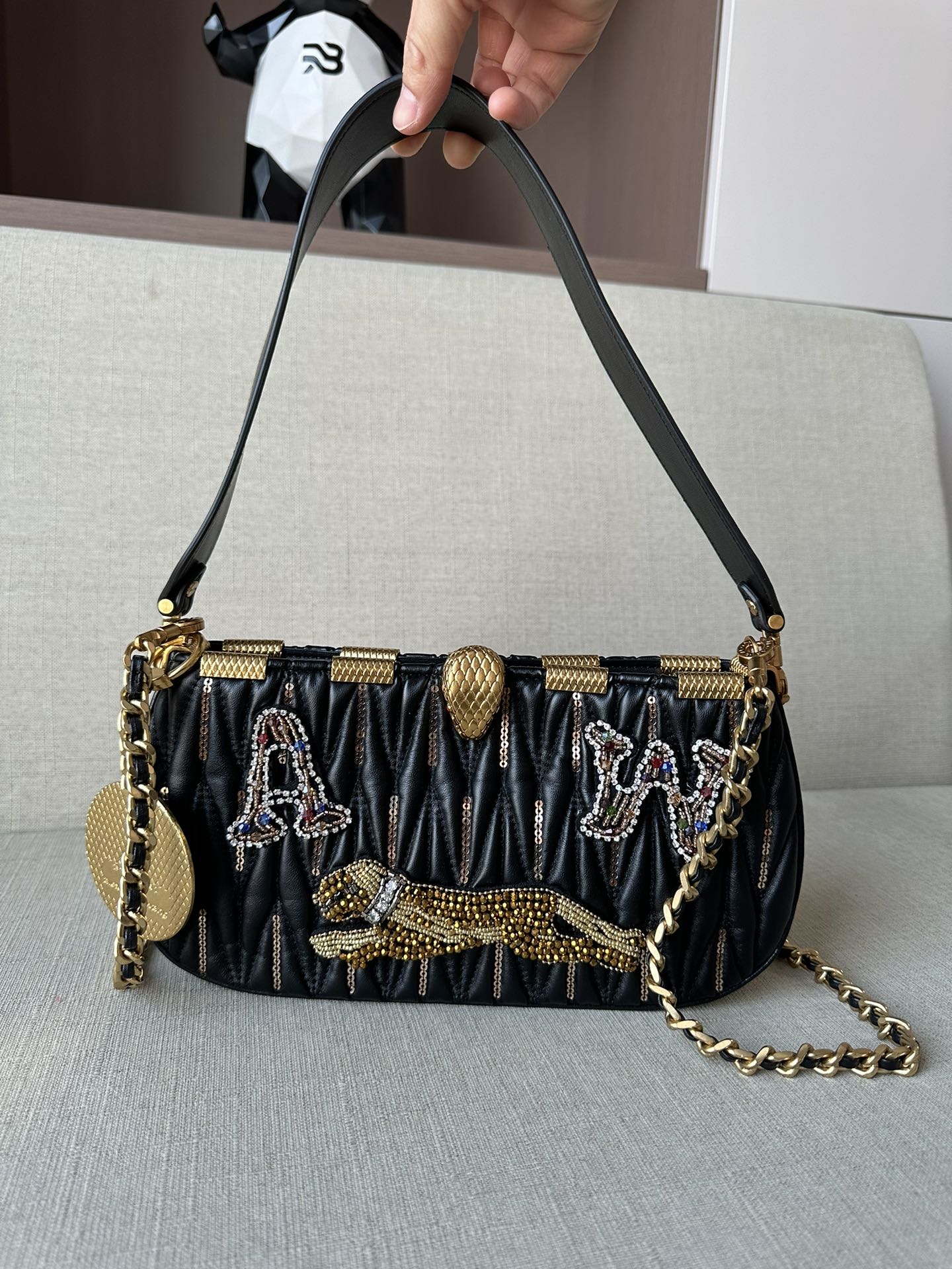 25 rare matching editions first launched in the counter alexanderwangs collaboration with Bulgari! 100% authentic! 100% imported animal skin! Ple