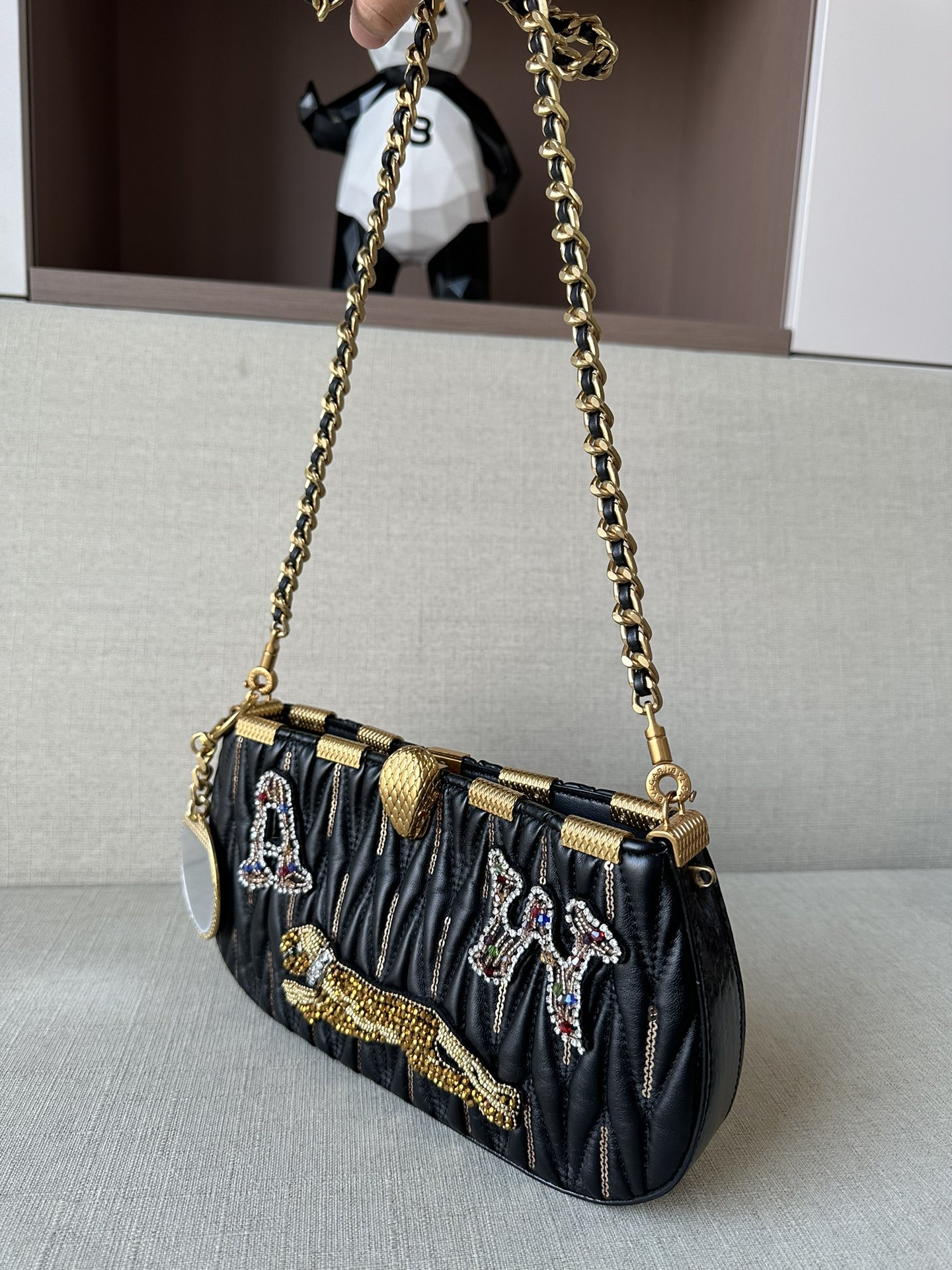 25 rare matching editions first launched in the counter alexanderwangs collaboration with Bulgari! 100% authentic! 100% imported animal skin! Ple