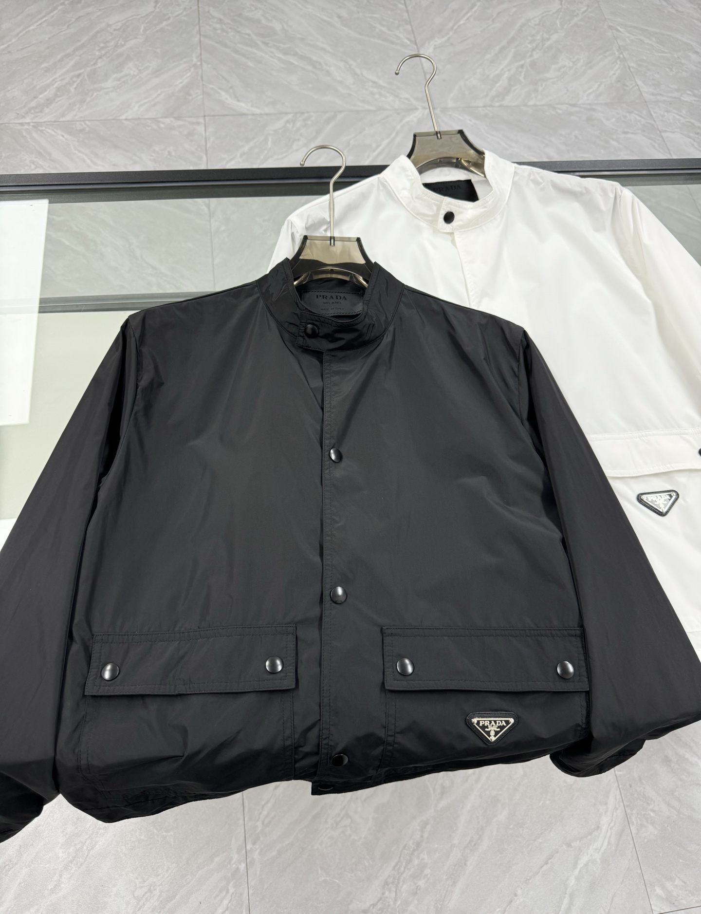 NO:515282,P home lightweight nylon stand-up collar jacket, jackets & coats, alexander wang19860909P家轻质尼龙小立领夹克,,jackets & coats,alexander wang,Men's clothing