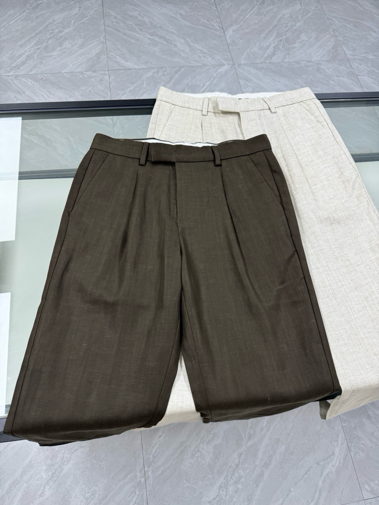 NO:510672,LP business cooling linen trousers, loro piana, alexander wang19860909LP商务清凉亚麻西裤,,loro piana,alexander wang,Men's clothing