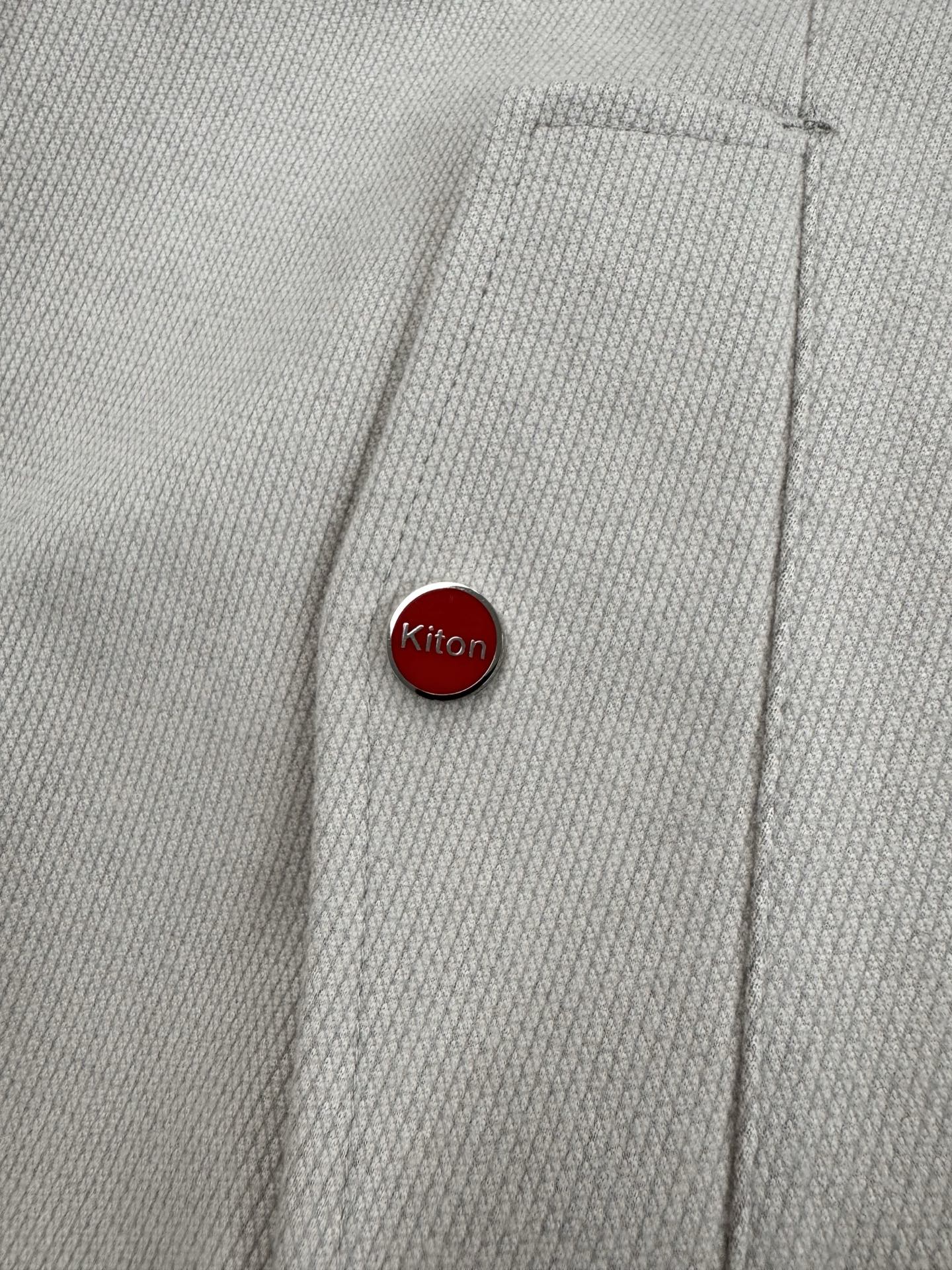 The beauty of the traditional cutting process Kiton hair jacket - 图片 5