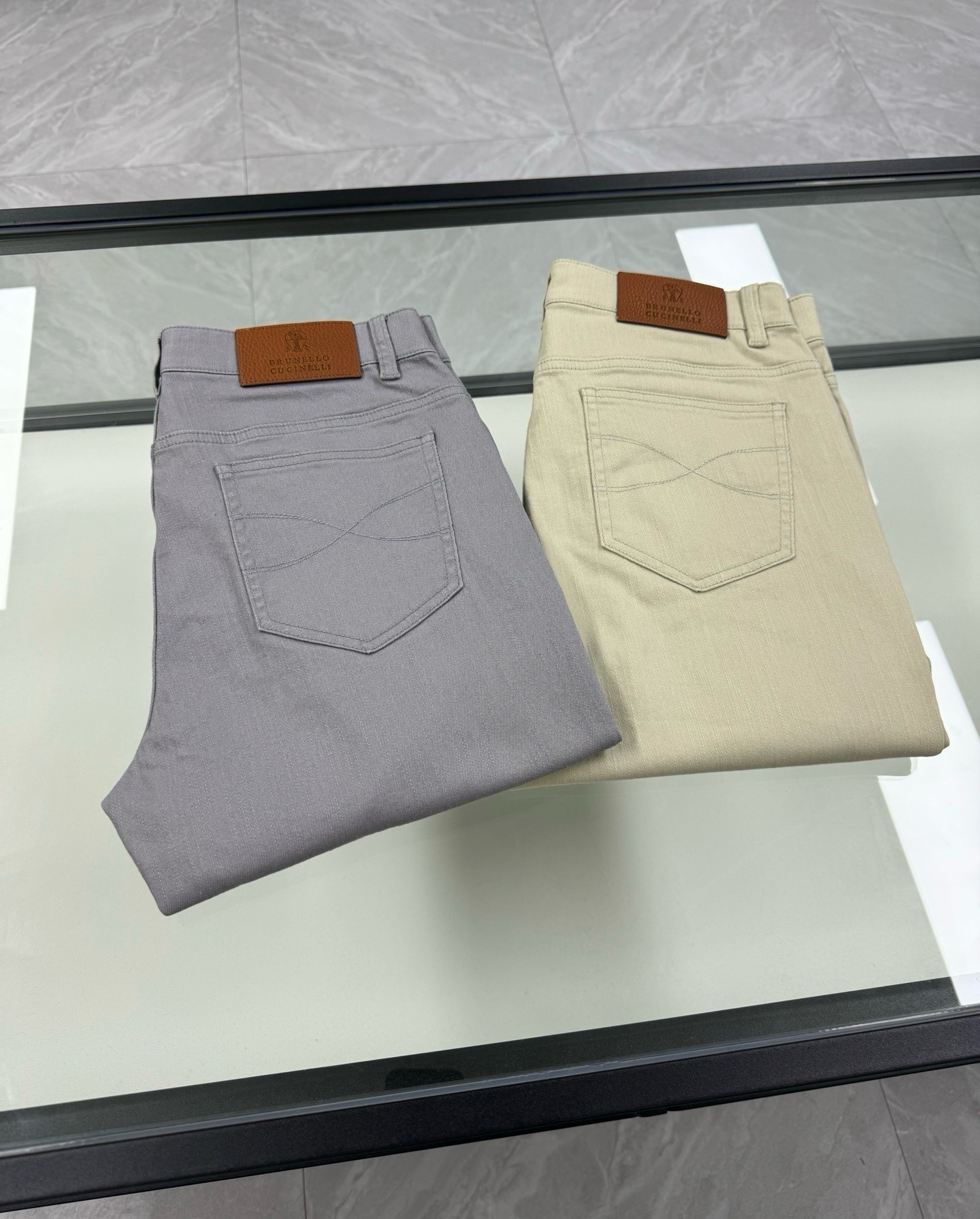 NO:510665,Summer elegant two-color BC business casual elastic denim, alexander wang19860909夏日淡雅双色 BC商务休闲弹力牛仔,,alexander wang,Men's clothing