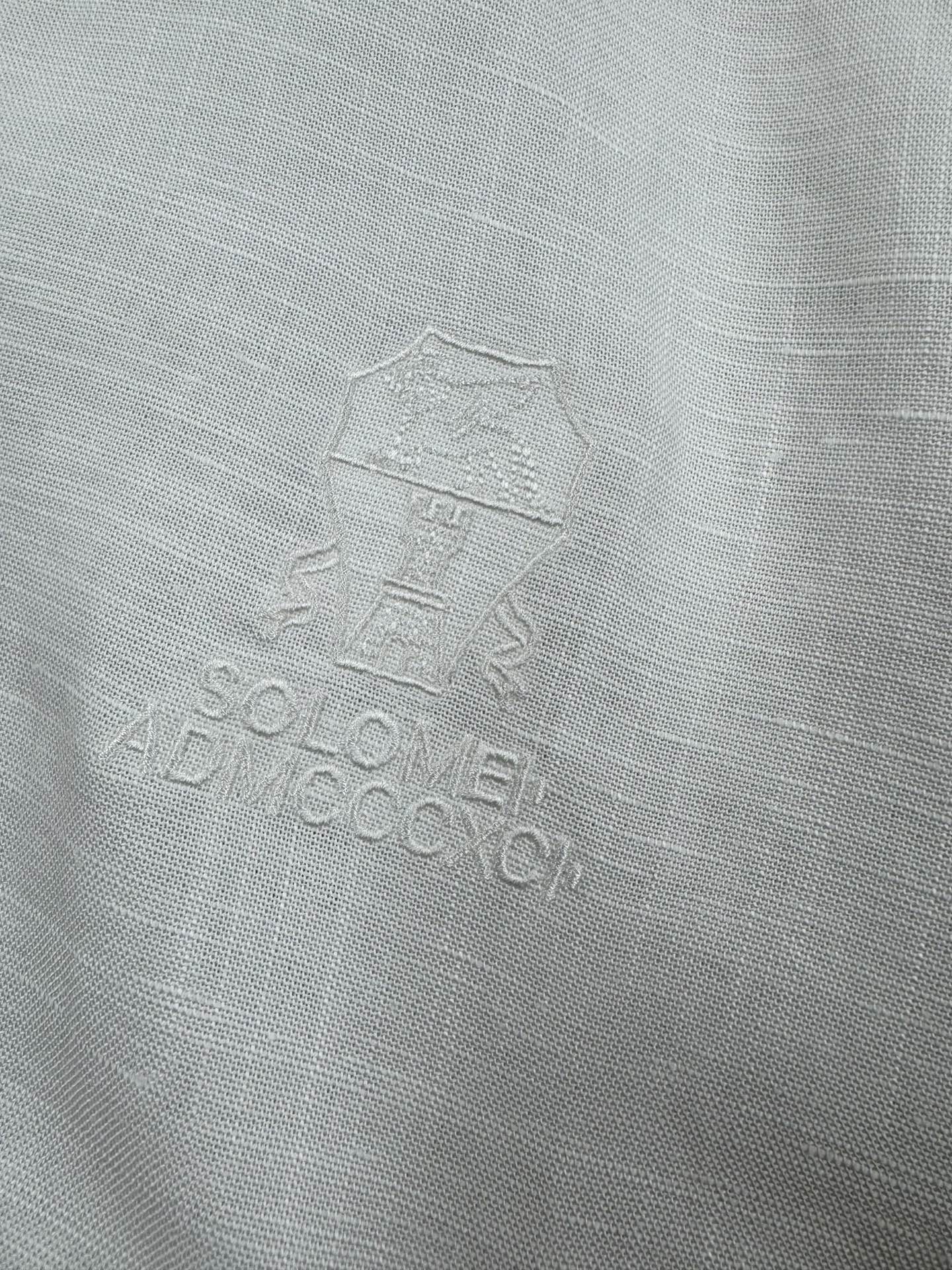 BC棉麻混纺商务休闲衬衣