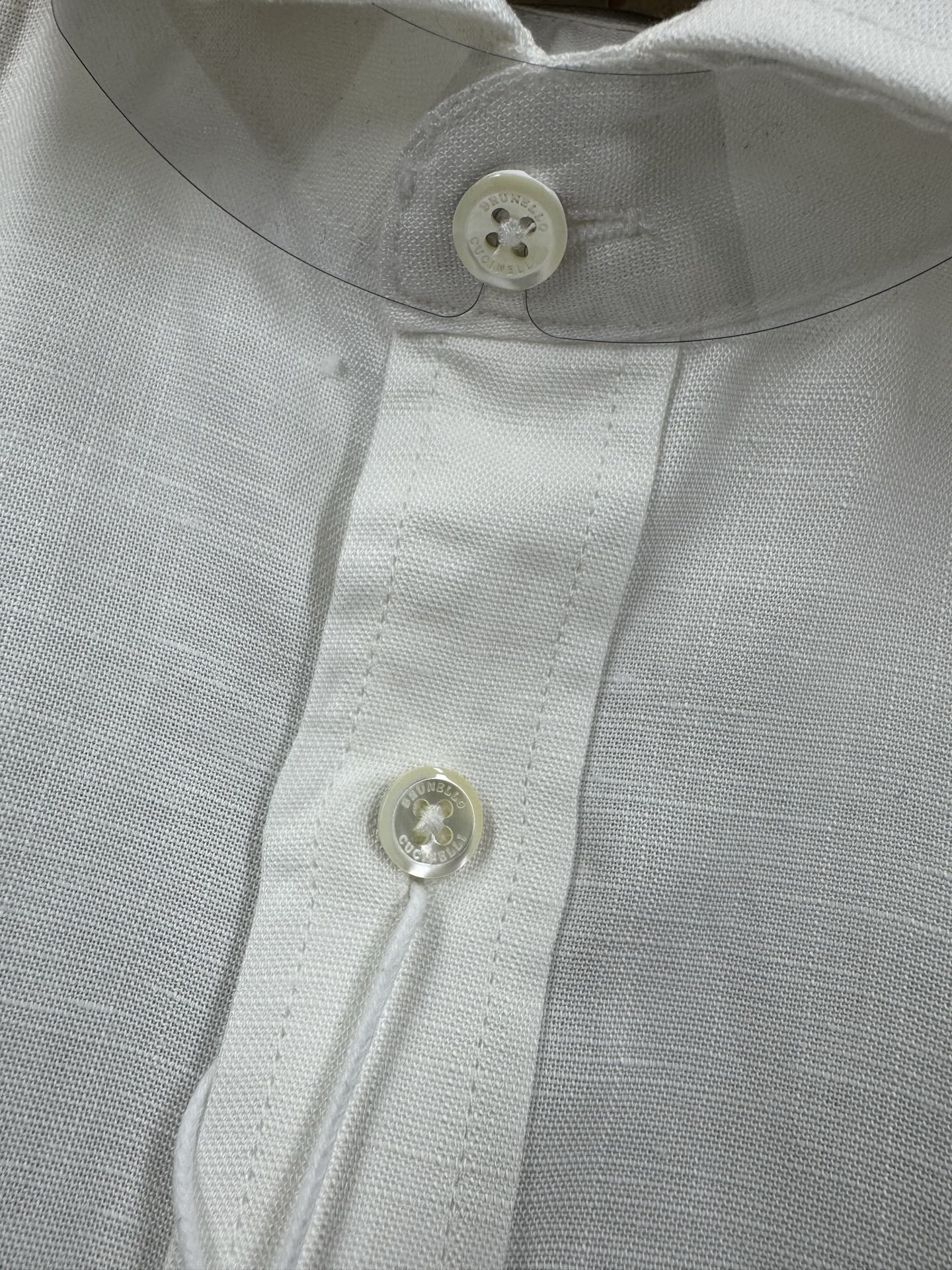 BC棉麻混纺商务休闲衬衣