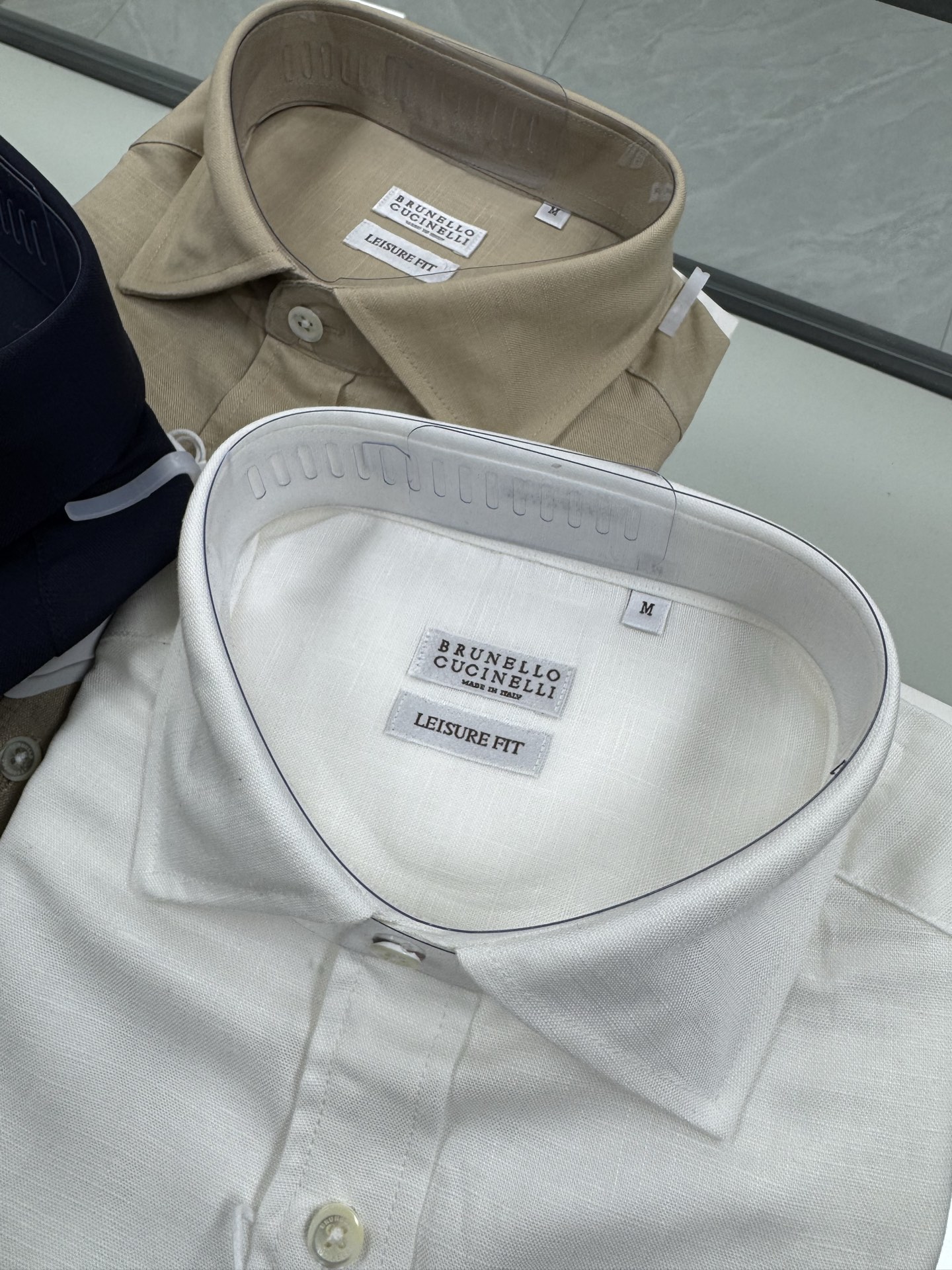 BC棉麻混纺商务休闲衬衣