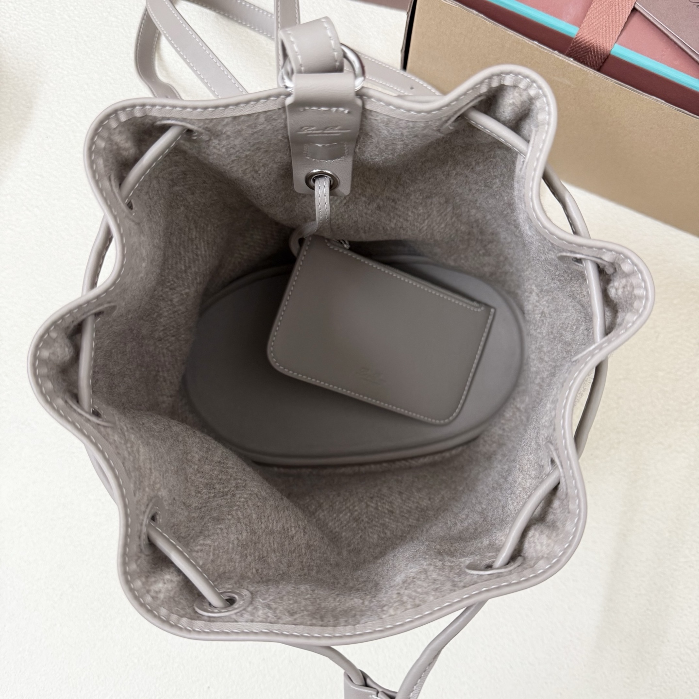 Loro Piana Loro Piana Extra 抽绳双肩包