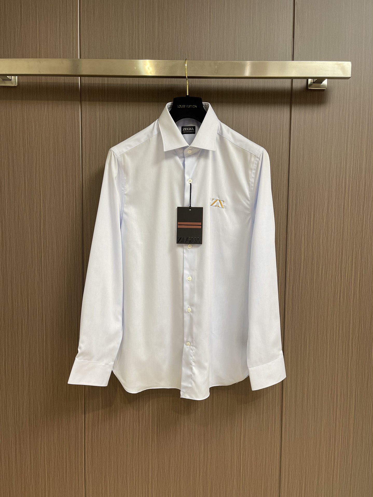 Zegna Replicas
 Clothing Shirts & Blouses Knockoff Highest Quality
 White Men Cotton Poplin Fabric Spring/Summer Collection
