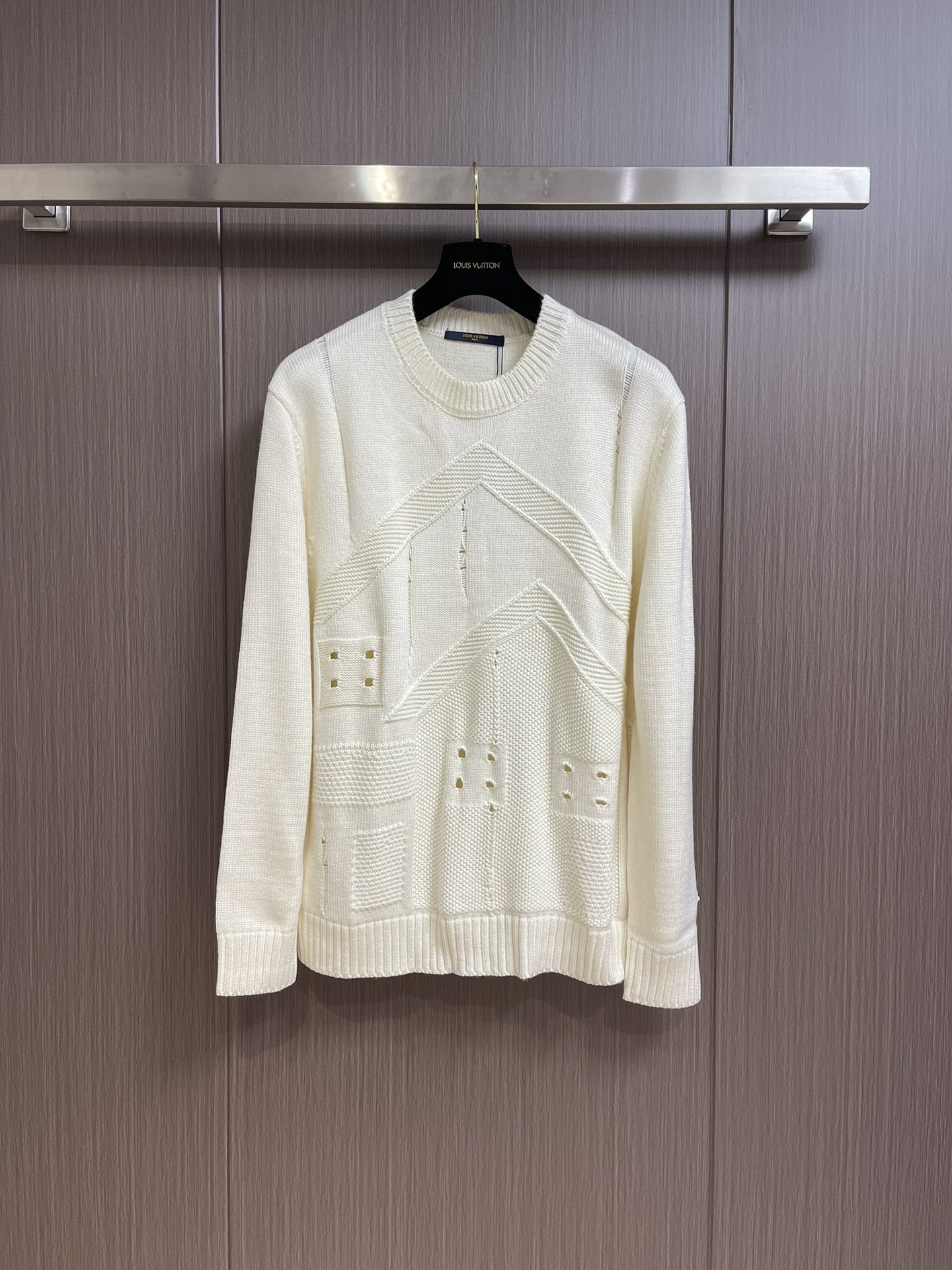 Louis Vuitton 1:1
 Clothing Knit Sweater Sweatshirts Unisex Knitting Wool Fall/Winter Collection Fashion