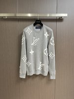 Louis Vuitton Clothing Knit Sweater Sweatshirts Weave Knitting Fall/Winter Collection
