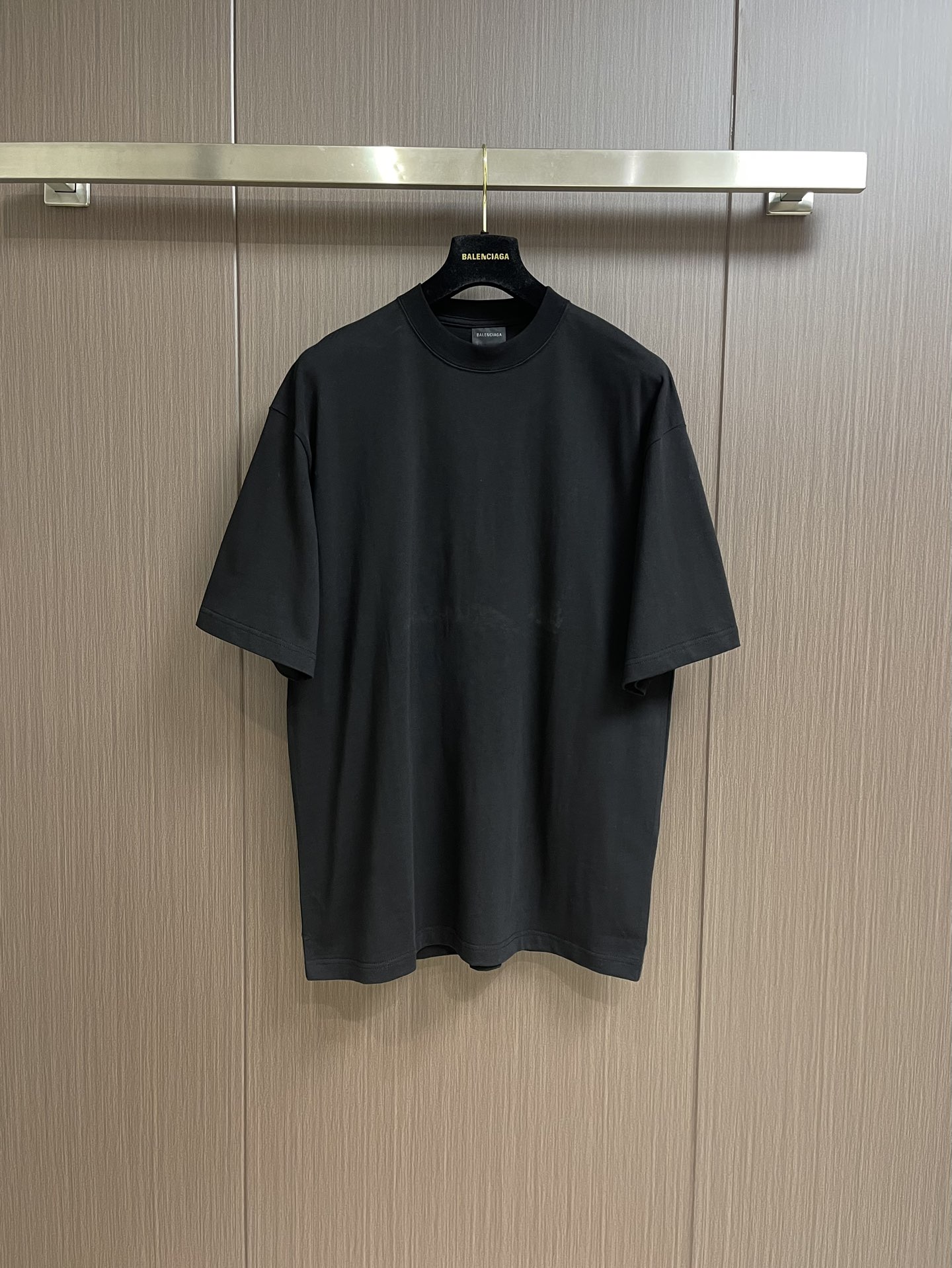 Balenciaga Kleding T-Shirt Zwart Unisex Katoen Korte mouw