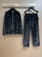Burberry Clothing Coats & Jackets Pants & Trousers Embroidery Velvet