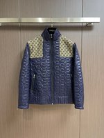 Gucci Clothing Coats & Jackets Splicing Cotton