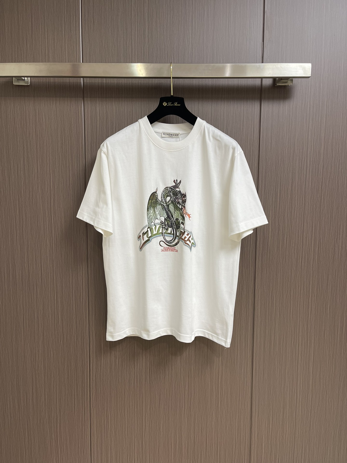 Buy
 Givenchy Clothing T-Shirt First Top
 Embroidery Unisex Cotton Spring/Summer Collection Short Sleeve